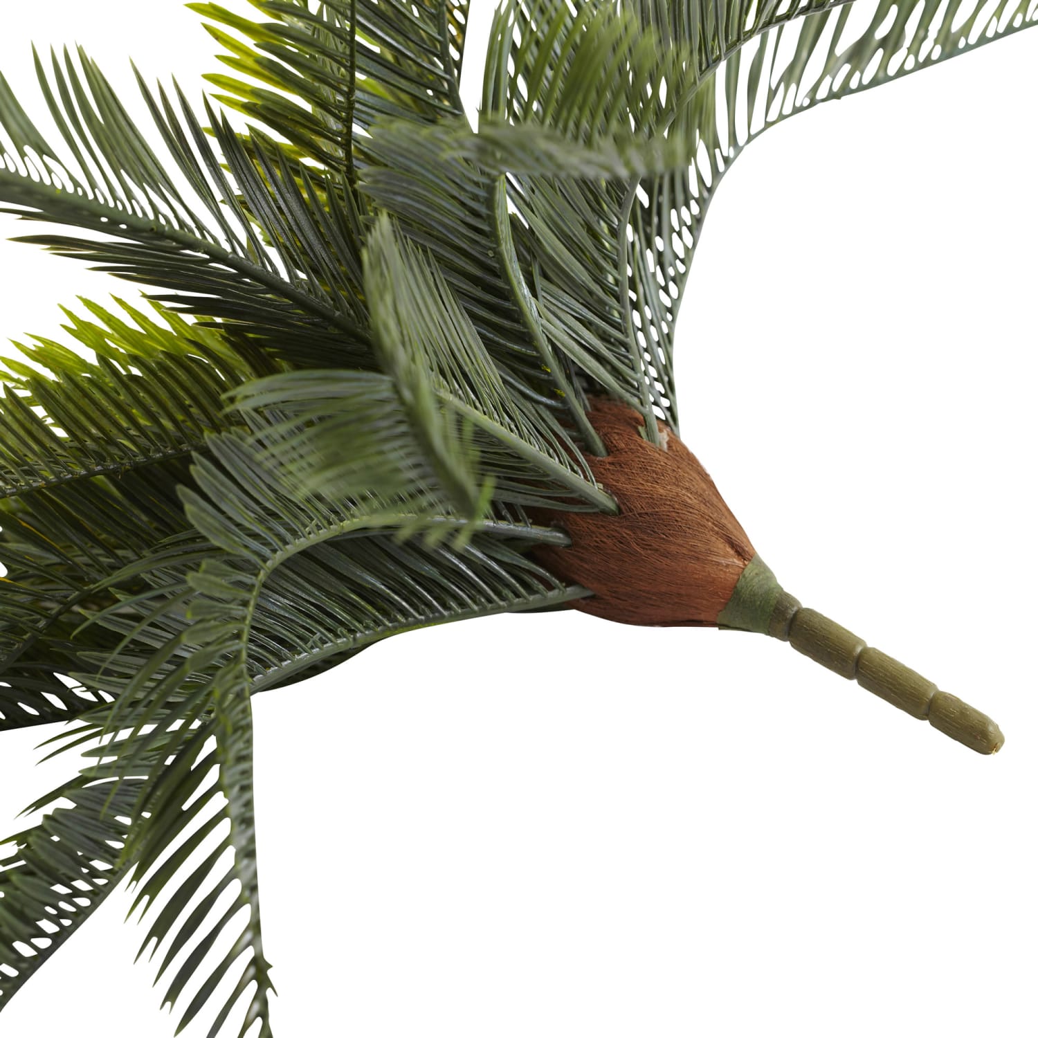 Nearly Natural 13in Artificial Cycas Plants, Green, Set Of 2 Plants - Image 4