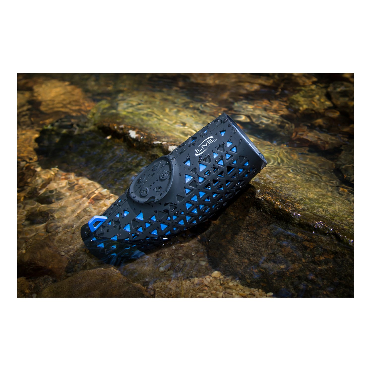 iLive ISBW337 All Proof Bluetooth Speaker, Blue/Black - Image 6