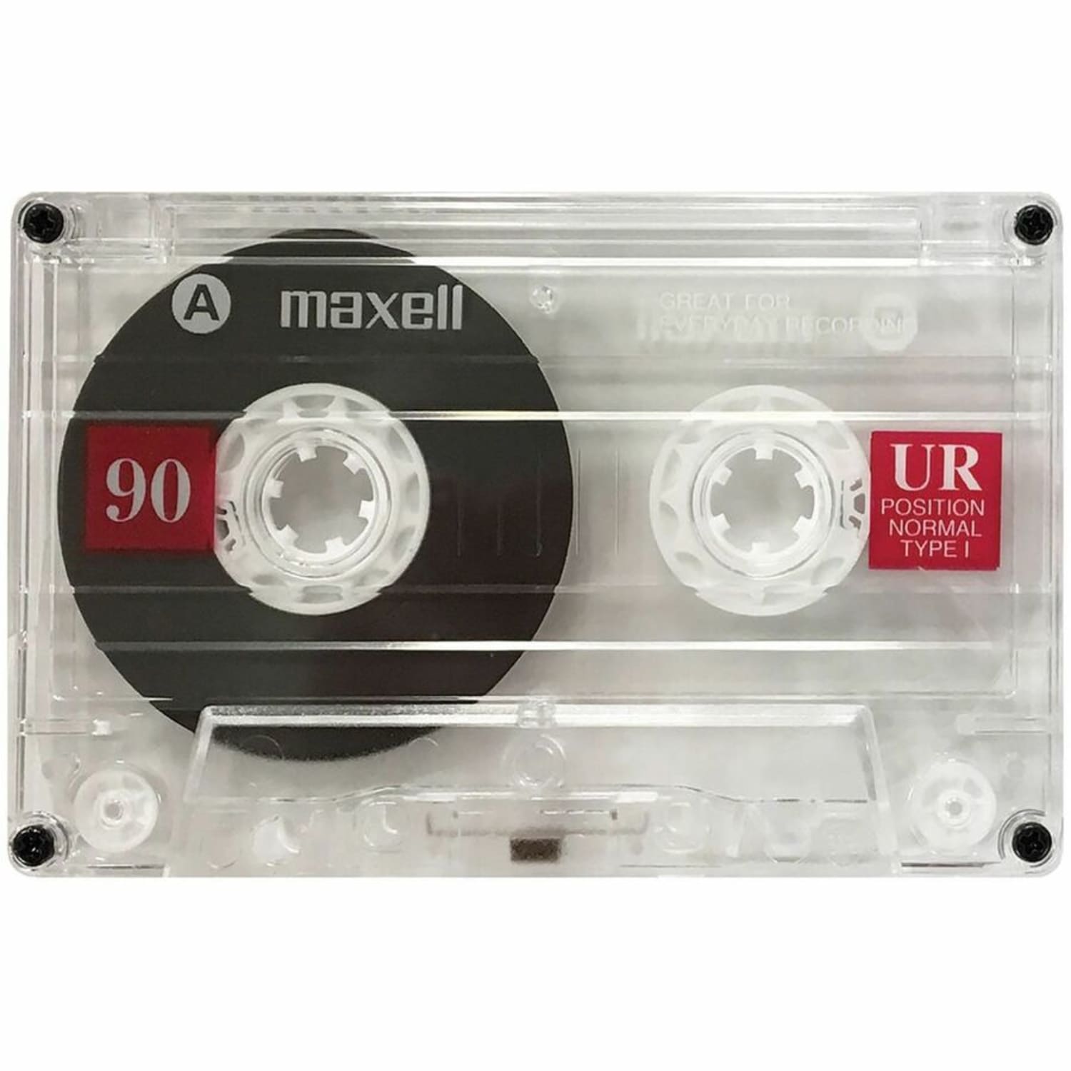 Maxell UR Type I 90-Minute Normal-Bias Cassette Tapes, Pack Of 5 Tapes, MXL108562 - Image 3