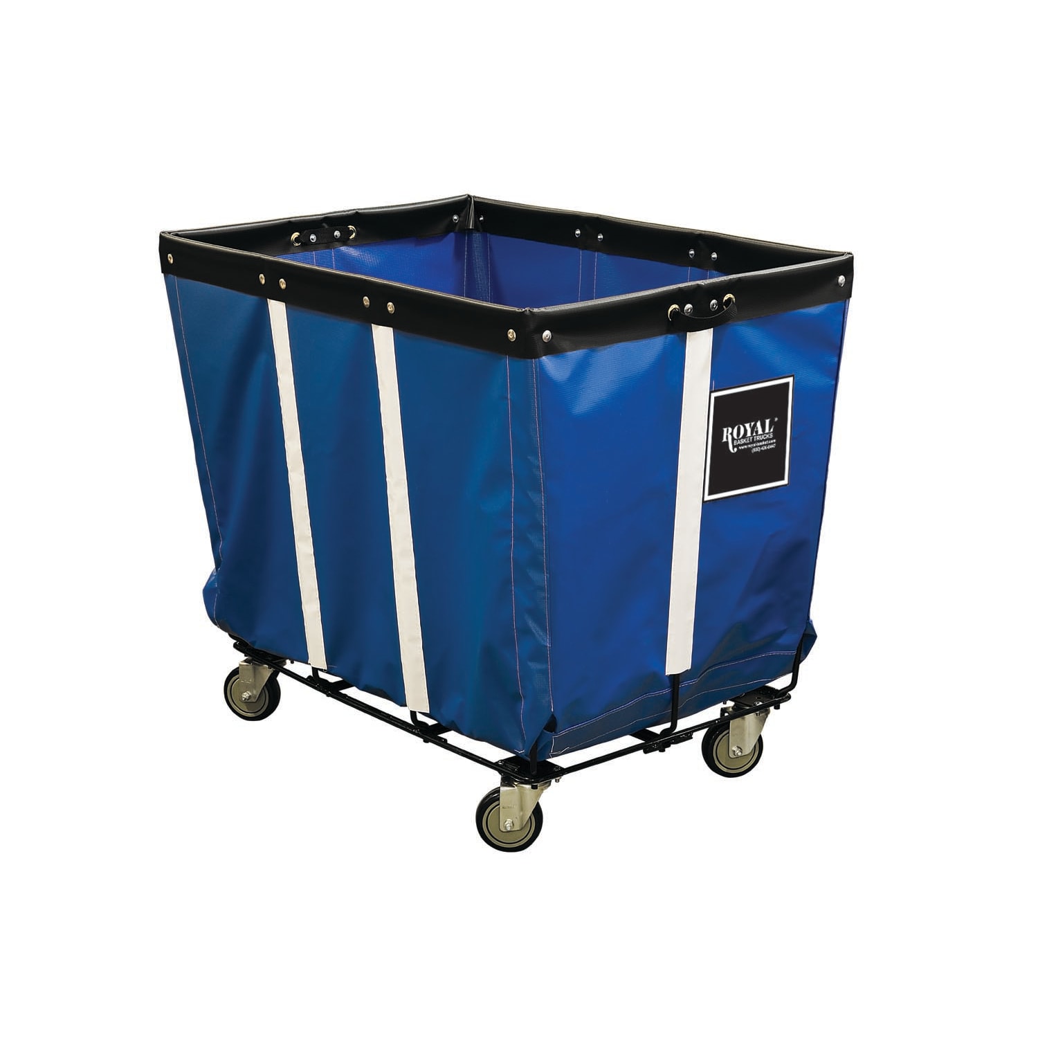 Royal Basket Trucks R12-BBW-PWA-3UNT 12 BU Wire Base Basket Truck, Blue