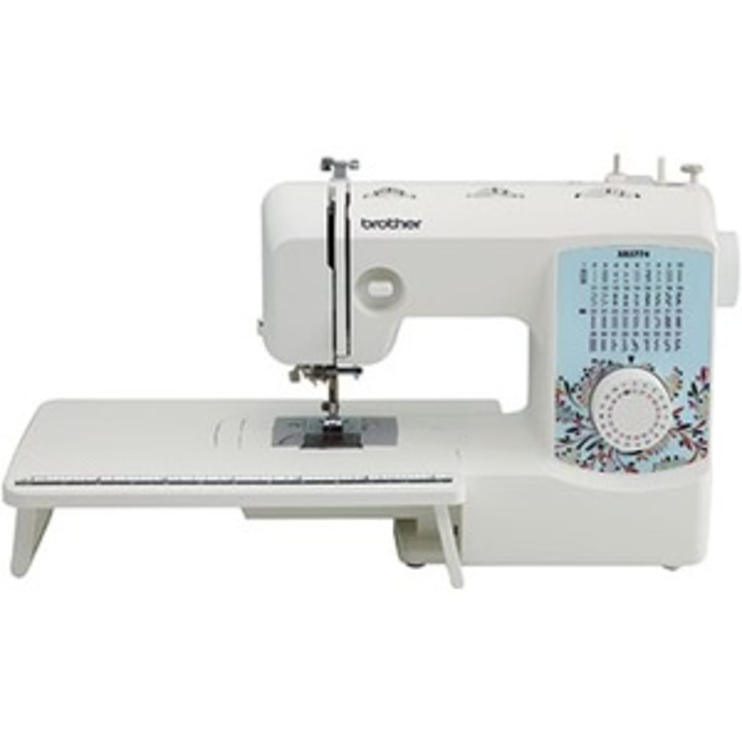 Brother XR3774 37-Stitch Sewing and Quilting Machine With Wide Table, White - Image 4