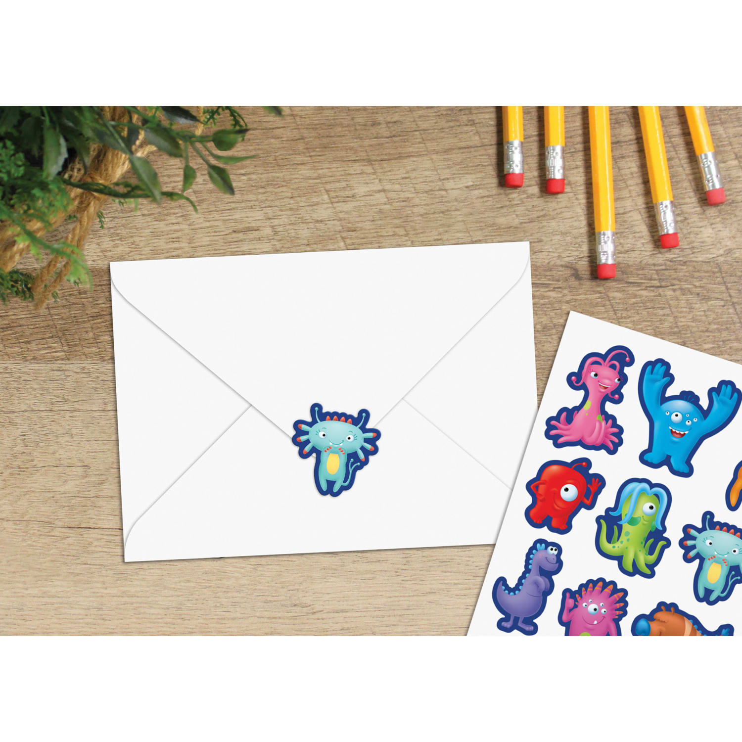 Teacher Created Resources Stickers, Medium, Monsters, 96 Stickers Per Pack, Bundle Of 12 Packs - Image 5