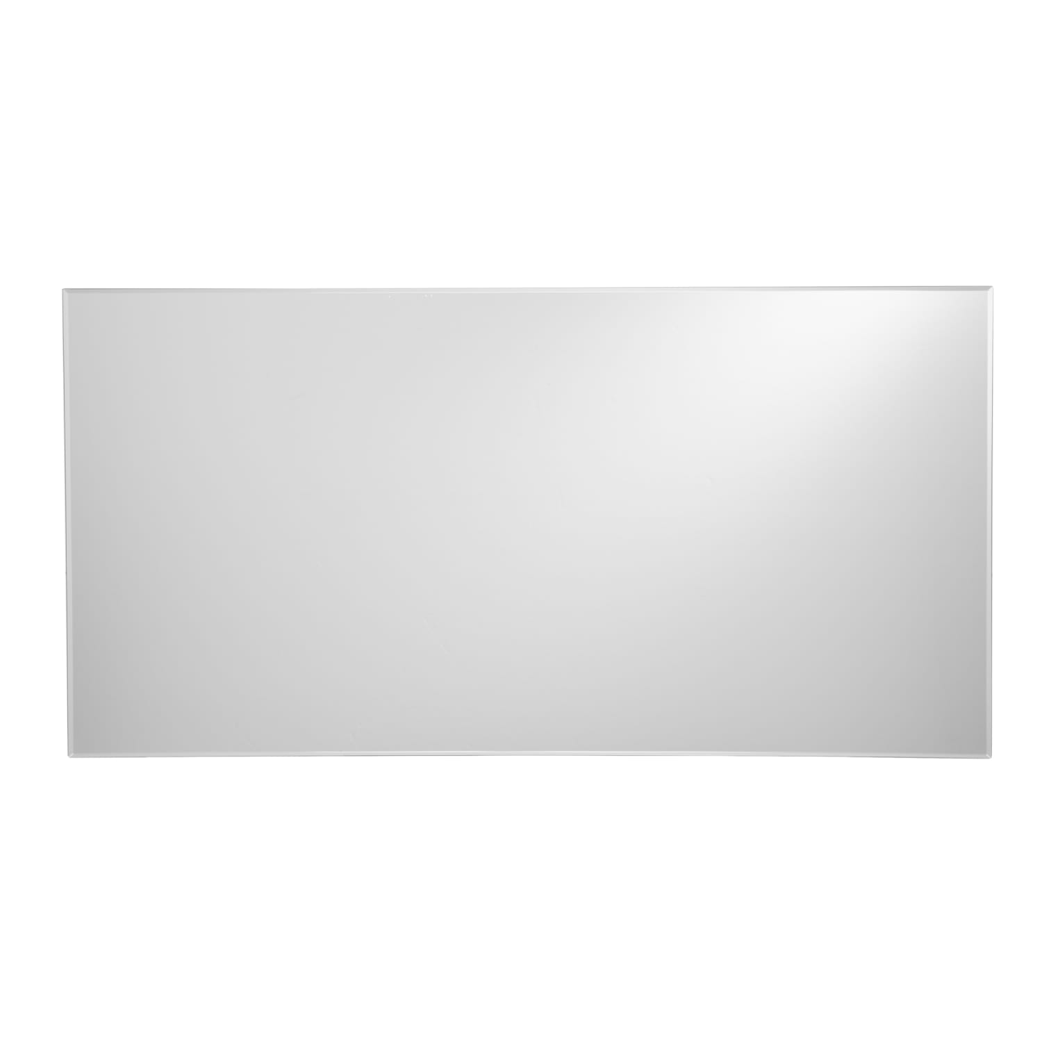 SEI Furniture Darien Contemporary Mirrored Cocktail Table, Rectangular, Matte Silver/Maroon - Image 6