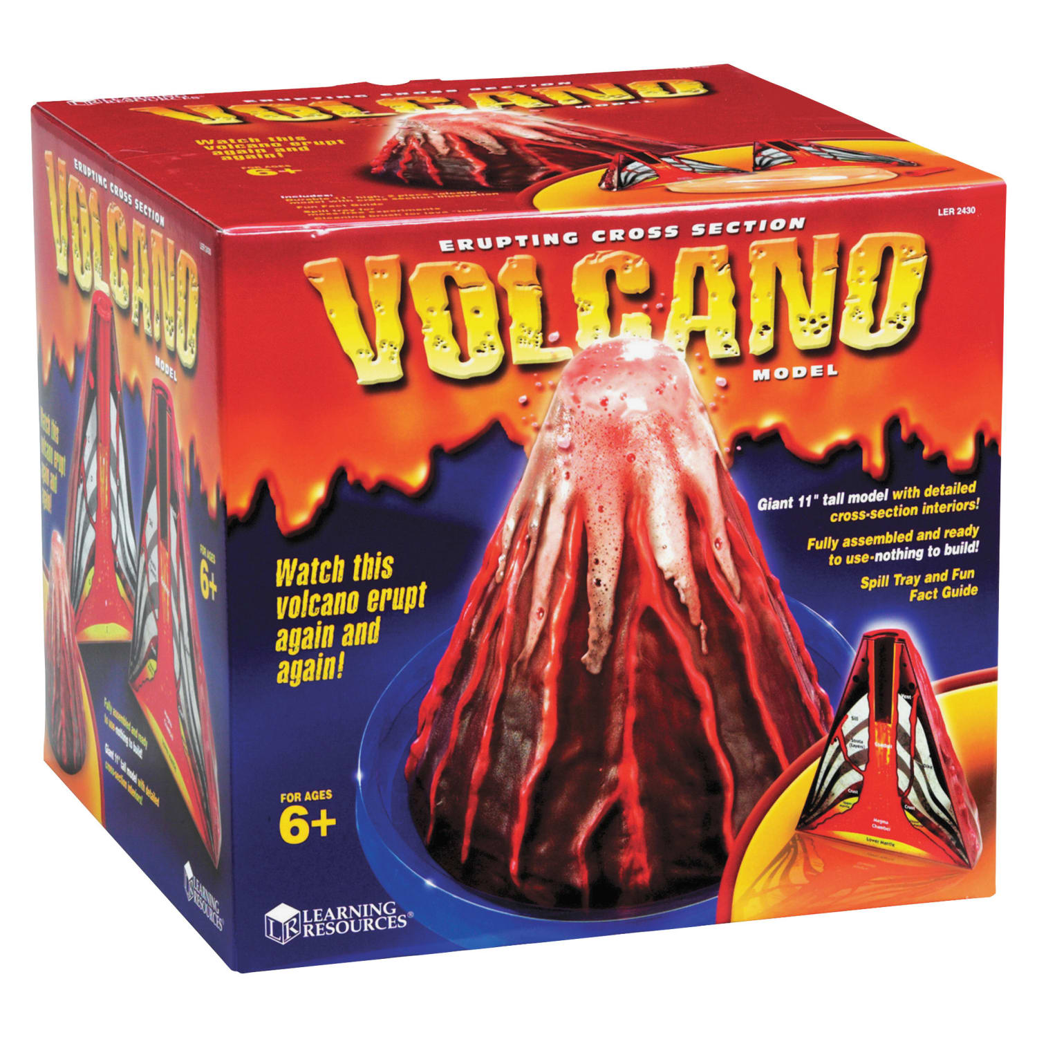 Learning Resources Erupting Volcano Model, Grades 1 - 12 - Image 3