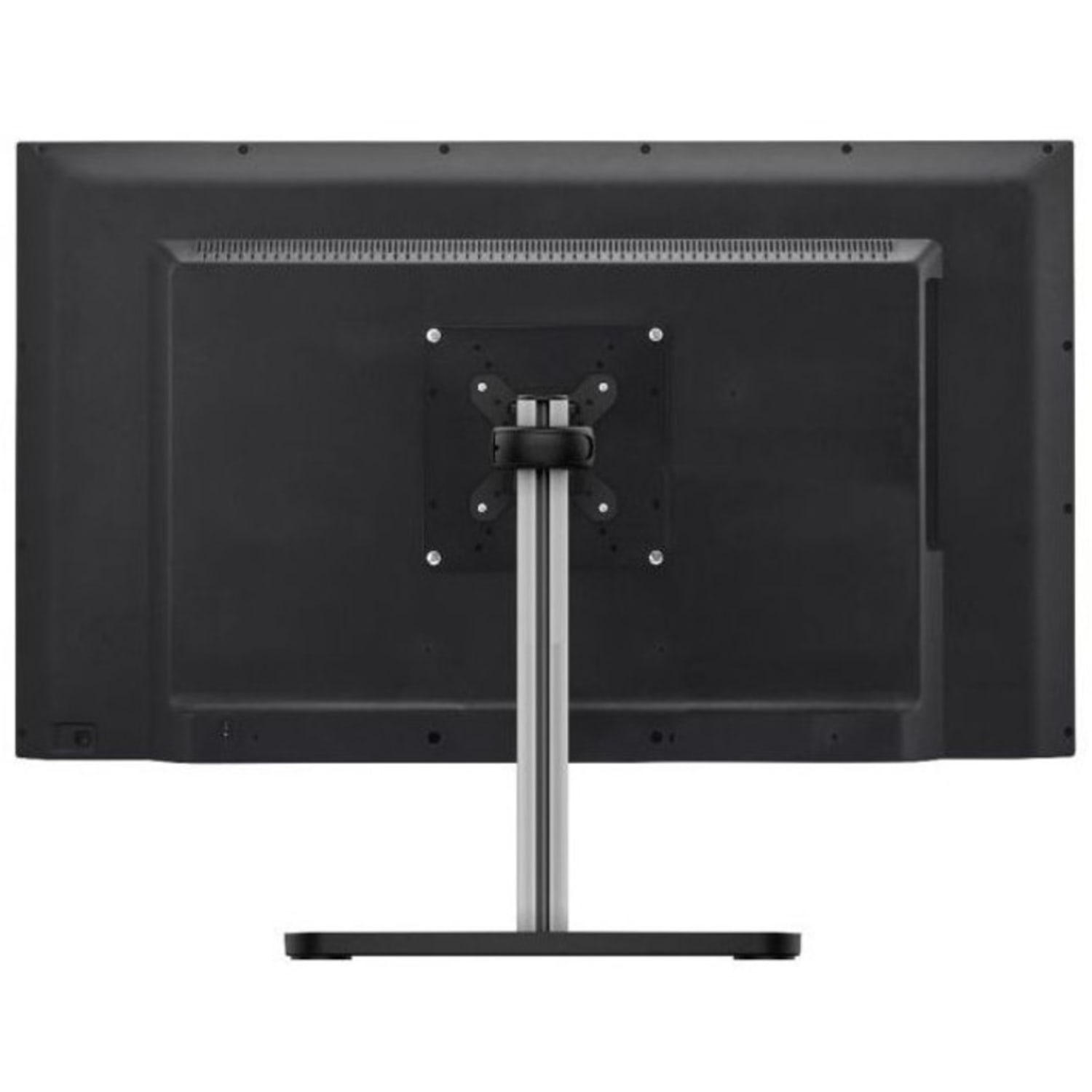 Atdec Visidec Dual-monitor Freestanding Quick-Release Horizontal Desk Stand, Silver Black - Image 5