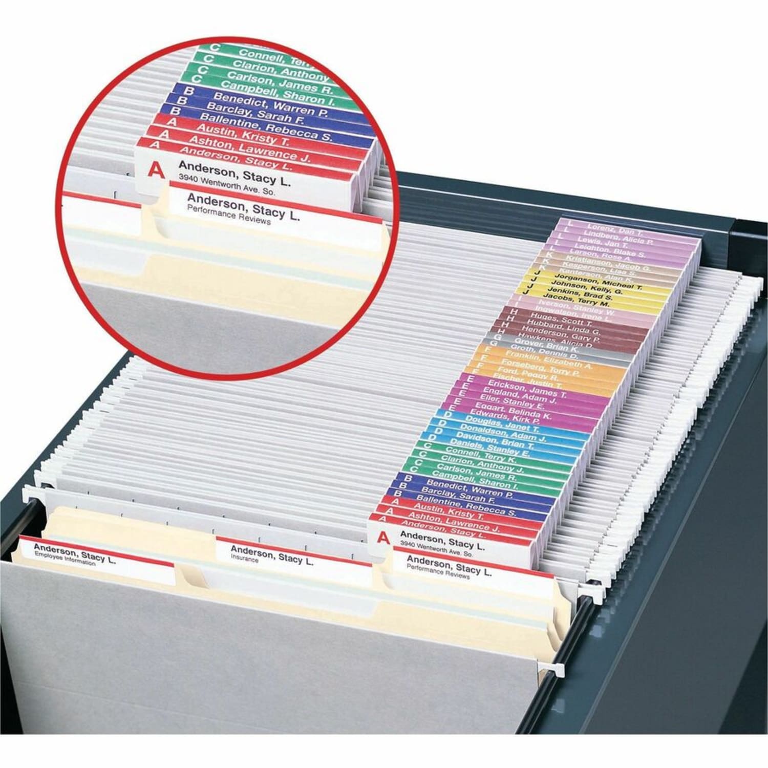 Smead Viewables Multipurpose Labels, 64915, Refill Kit, White, Pack Of 160 Labels - Image 6