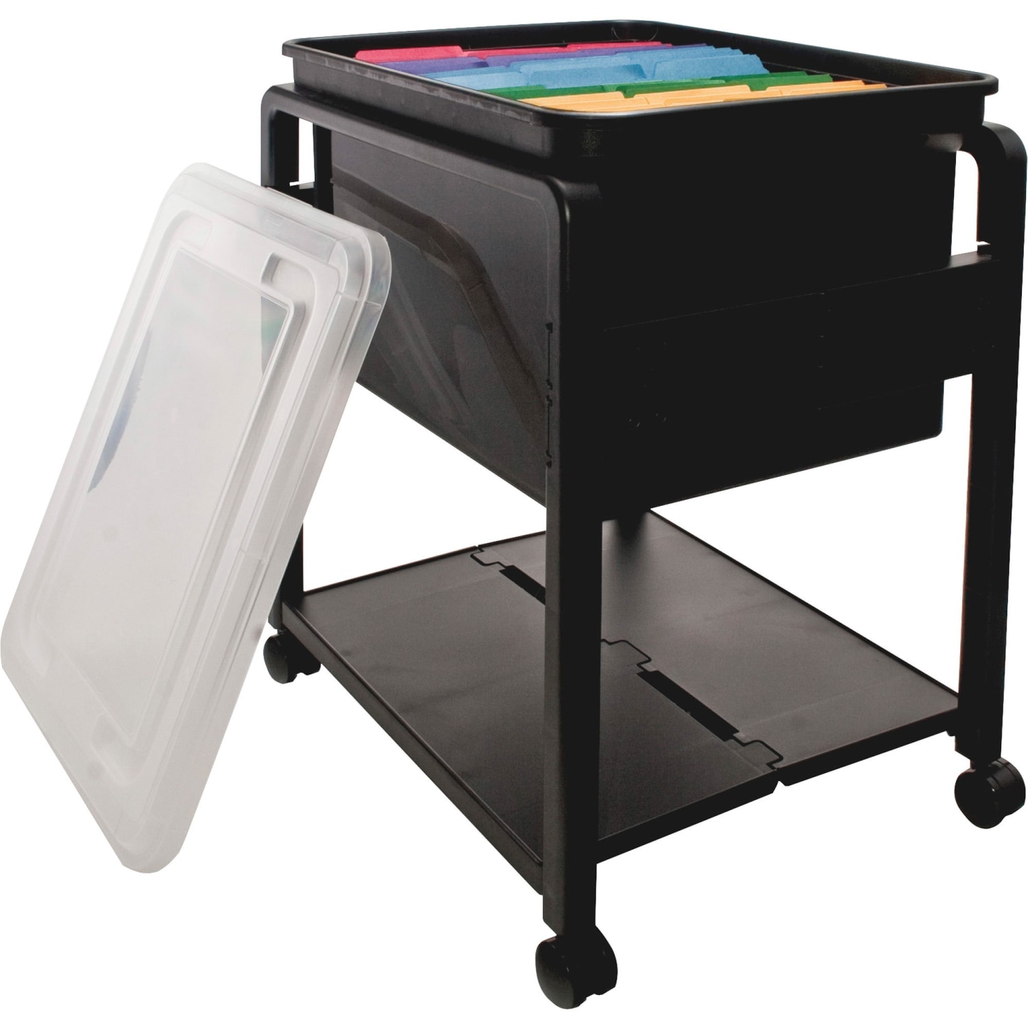 Innovative Storage SpaceMaker Fold N Roll Cart System, 21 3/4inH x 14 1/2inW x 18 1/2inD - Image 3