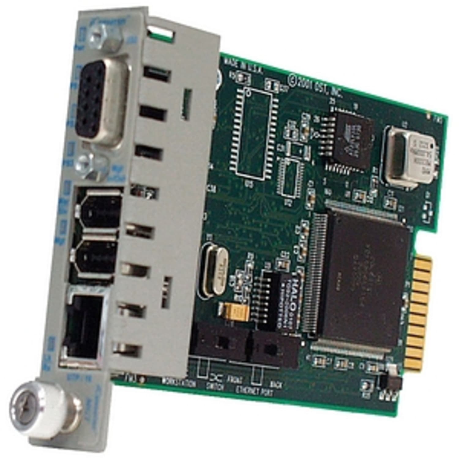 Omnitron Systems iConverter Network Management Module - 1 x Ethernet - Image 3