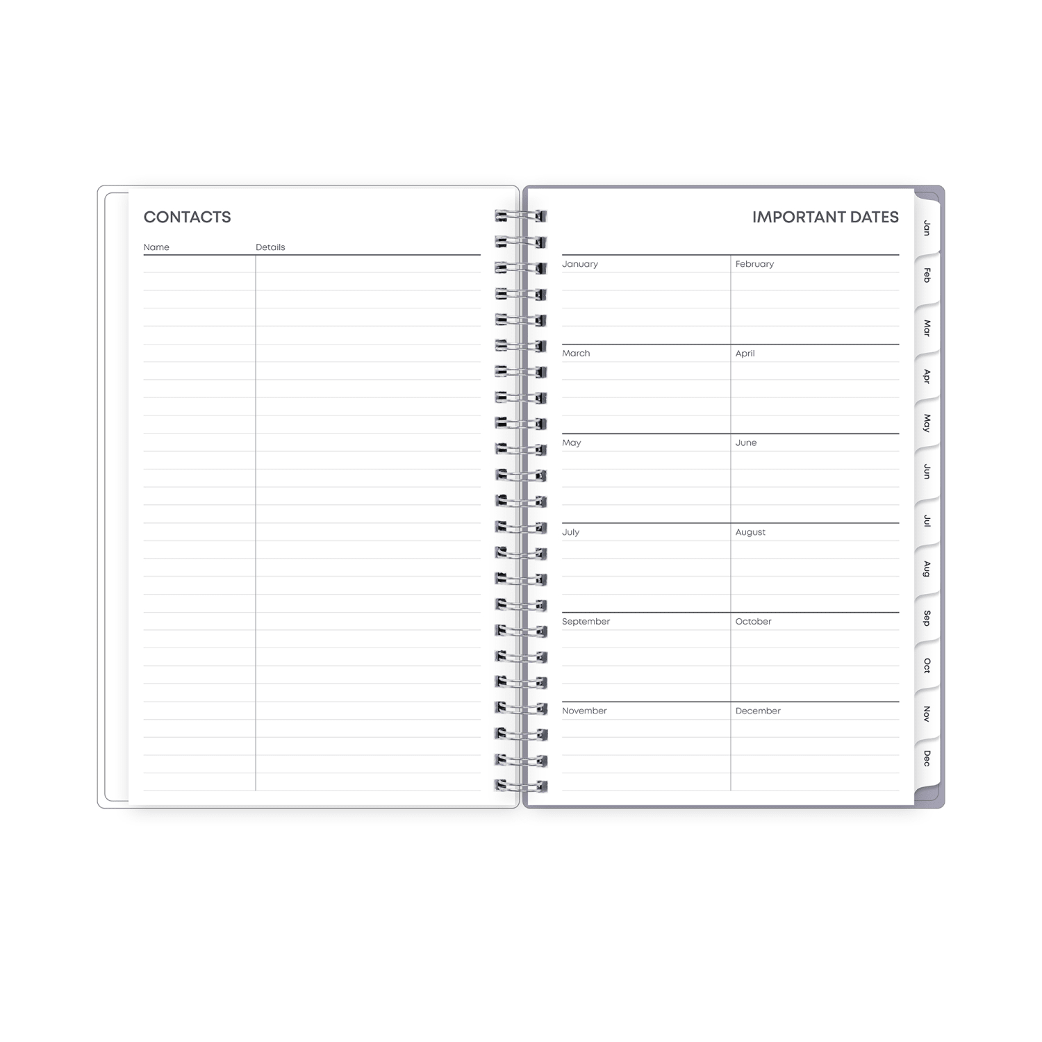 2027 Blue Sky Laila Weekly/Monthly Planning Calendar, 5x8, 0%, CYO, Jan-Dec, RY27 - Image 6