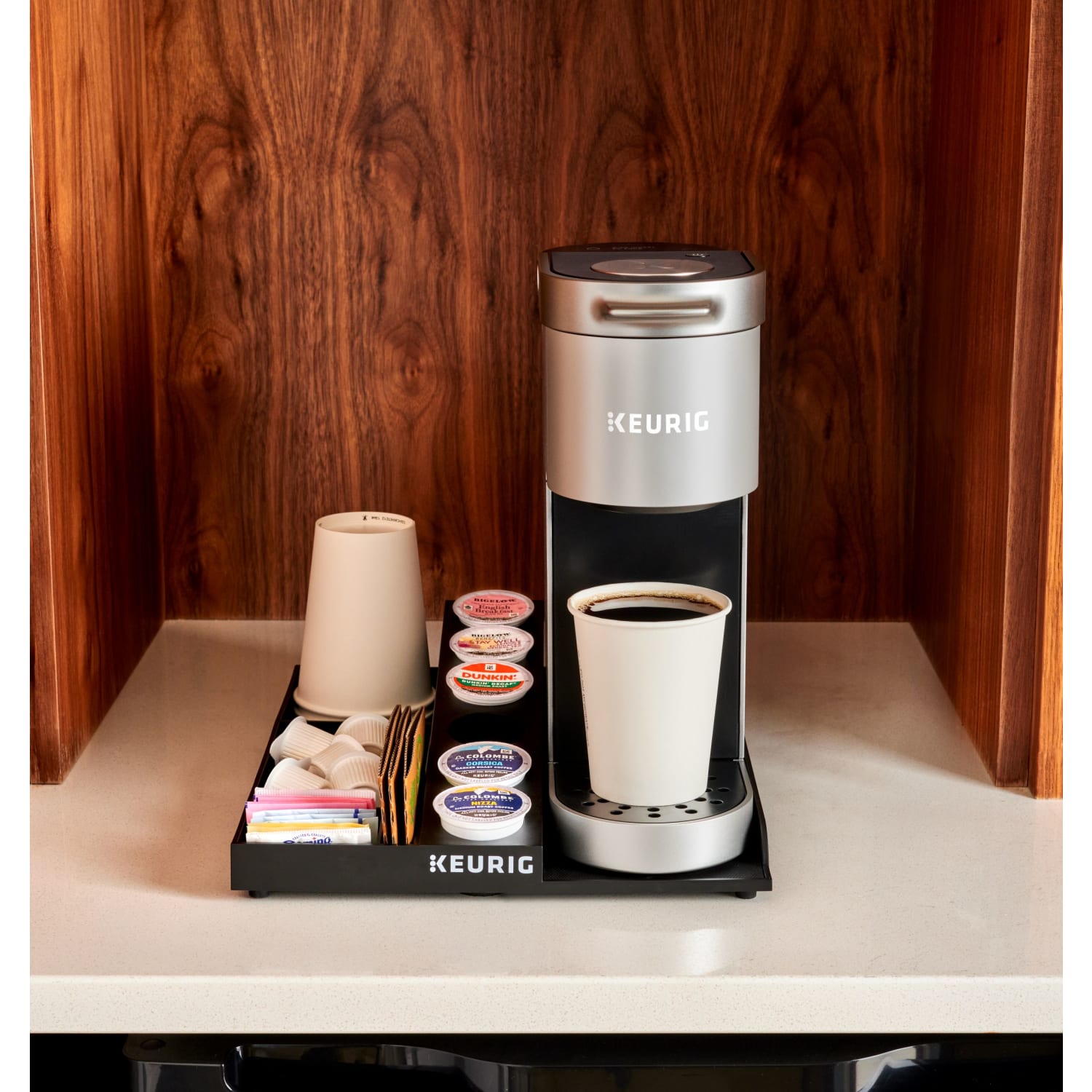 Keurig K-Suite Coffee Tray, 2in x 11-1/8in, Black - Image 4