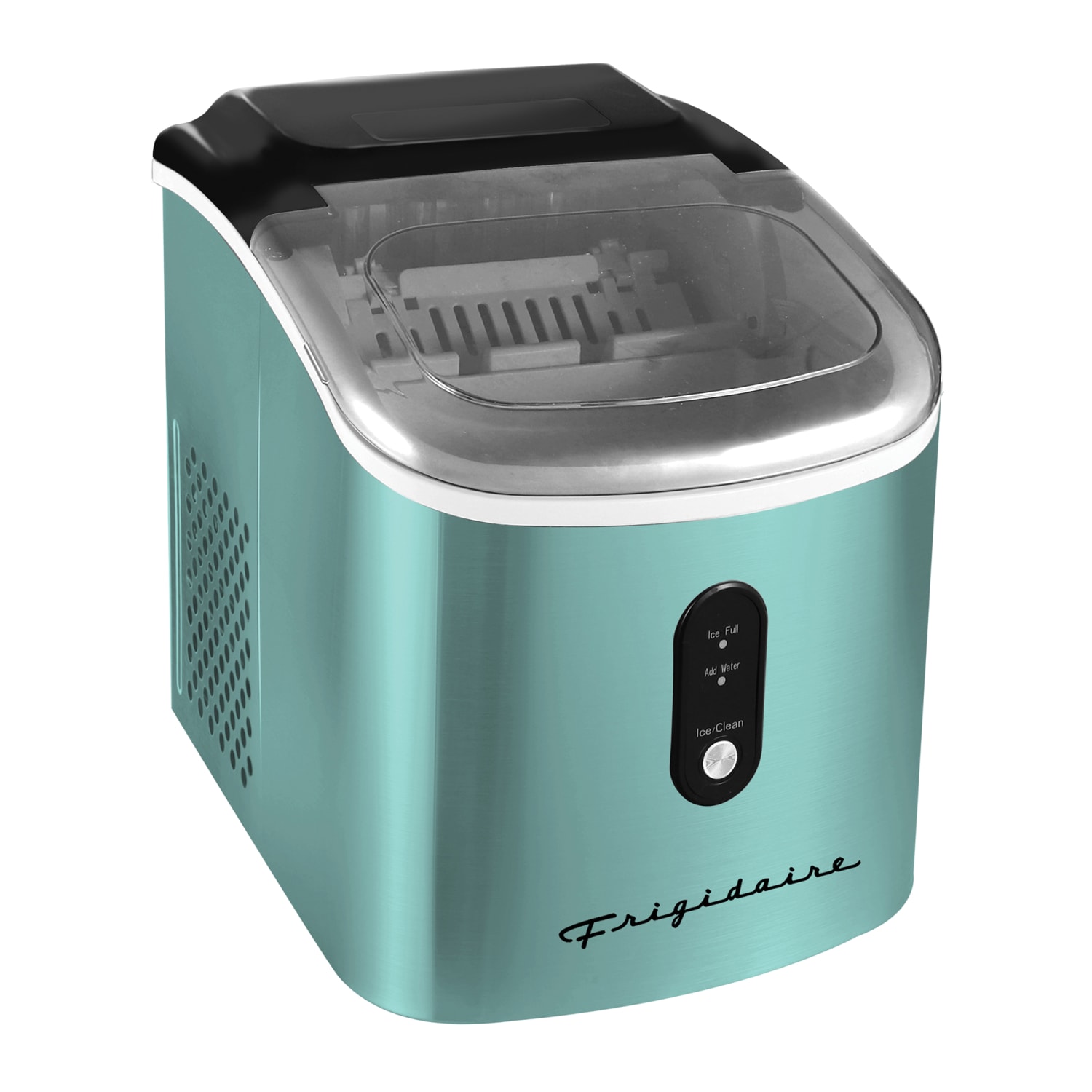 Frigidaire Stainless Steel Ice Maker, Blue - Image 3