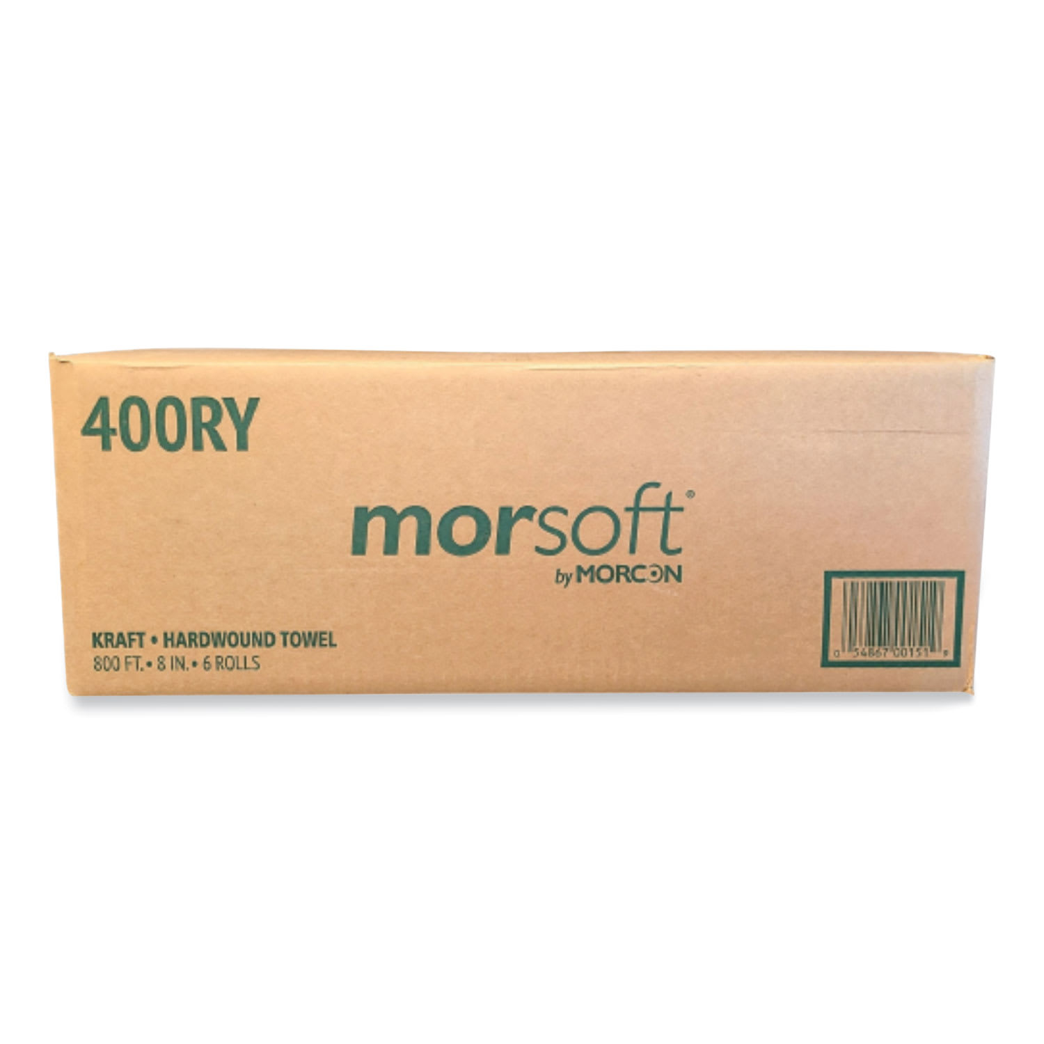 Morcon Tissue Morsoft Controlled Towels, Y-Notch, 1-Ply, 8in x 800 ft, Kraft, 6 Rolls/Carton - Image 6