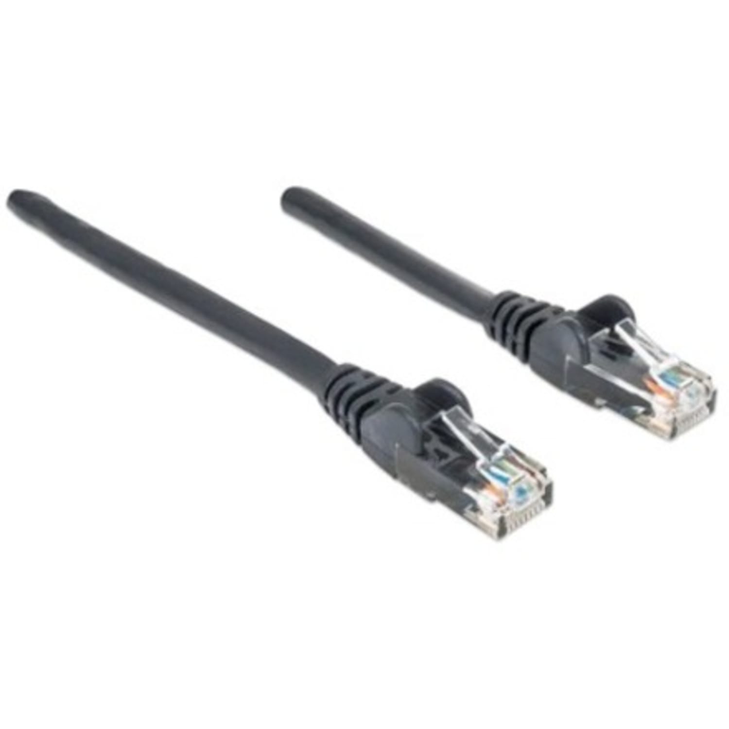 Intellinet Network Patch Cable, Cat6, 1.5m, Black, CCA, U/UTP, PVC, RJ45, Gold Plated Contacts, Snagless, Booted, Lifetime Warranty, Polybag - Image 3