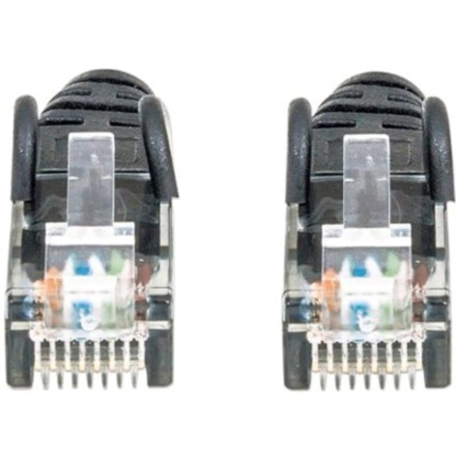 Intellinet Network Patch Cable, Cat6, 1.5m, Black, CCA, U/UTP, PVC, RJ45, Gold Plated Contacts, Snagless, Booted, Lifetime Warranty, Polybag - Image 4