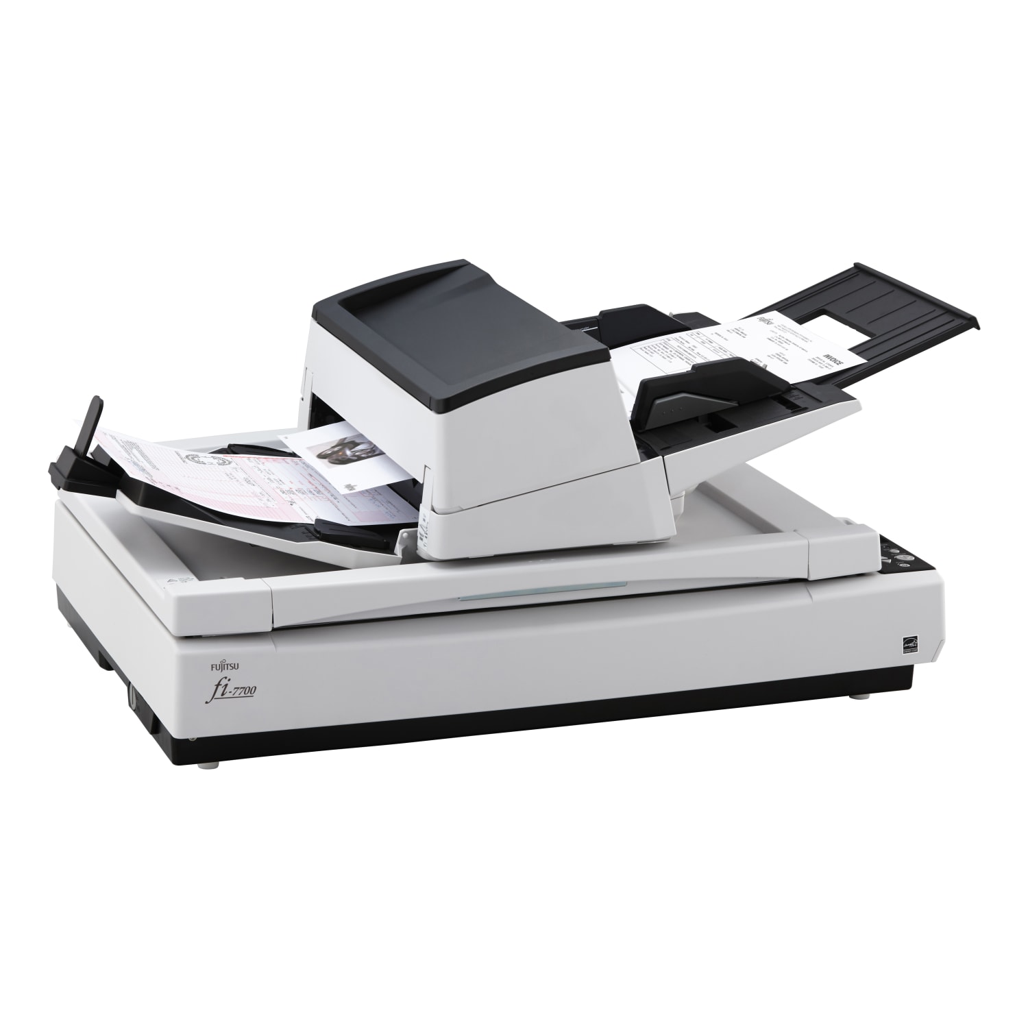 Ricoh fi 7700 - Document scanner - Triple CCD - Duplex - ARCH B - 600 dpi x 600 dpi - up to 100 ppm (mono)/up to 100 ppm (color) - PA03740B005 - Image 6