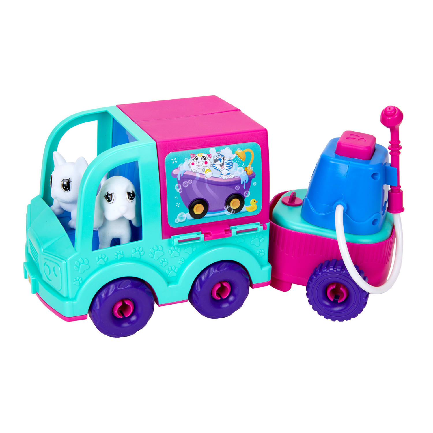 Crayola Scribble Scrubbie Pets! Pet Grooming Truck Set, Set Of 7 Pieces - Image 3