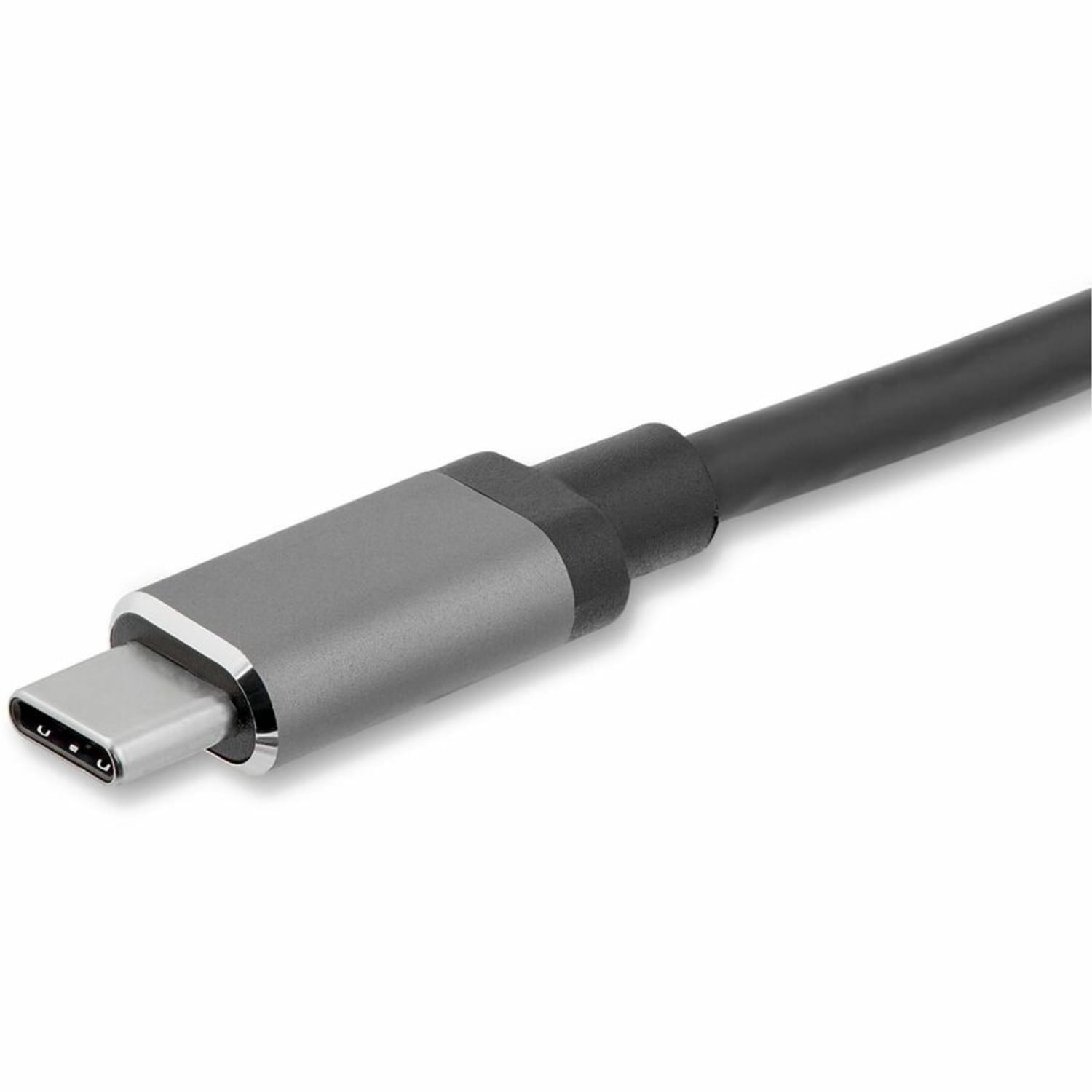StarTech.com USB C to VGA and HDMI Adapter - Aluminum - USB-C Multiport Adapter - 6 in/15.24 cm Buil - CDP2HDVGA - Image 4