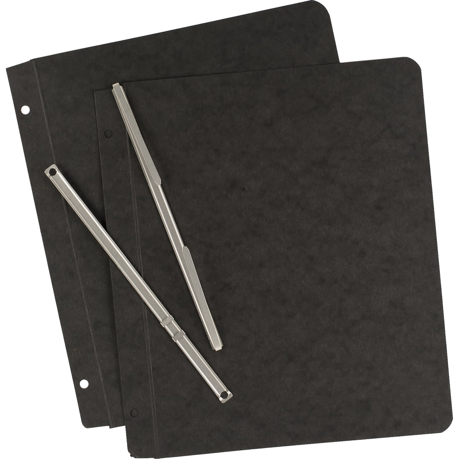 Office Depot Brand Pressboard Side-Bound Report Binders With Fasteners, 60% Recycled, Black, Pack Of 10 - Image 5