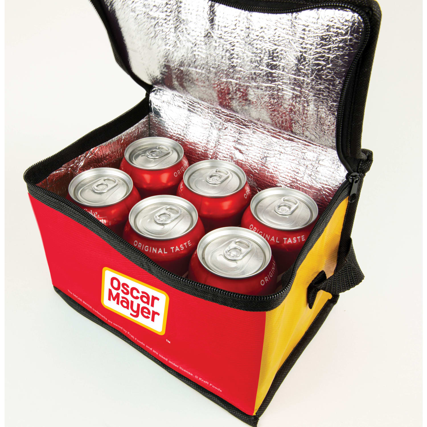 Oscar Mayer Sandwich Maker With Beverage Cooler Bag, 4-1/4in x 9-1/2in, Yellow - Image 5
