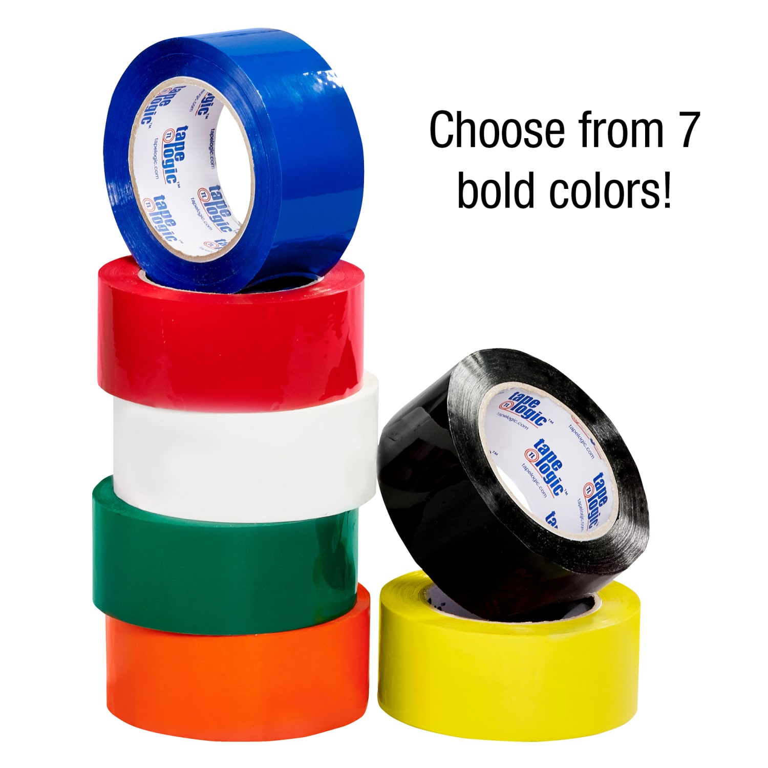 Tape Logic Carton-Sealing Tape, 3in Core, 2in x 55 Yd., Red, Pack Of 18 - Image 6