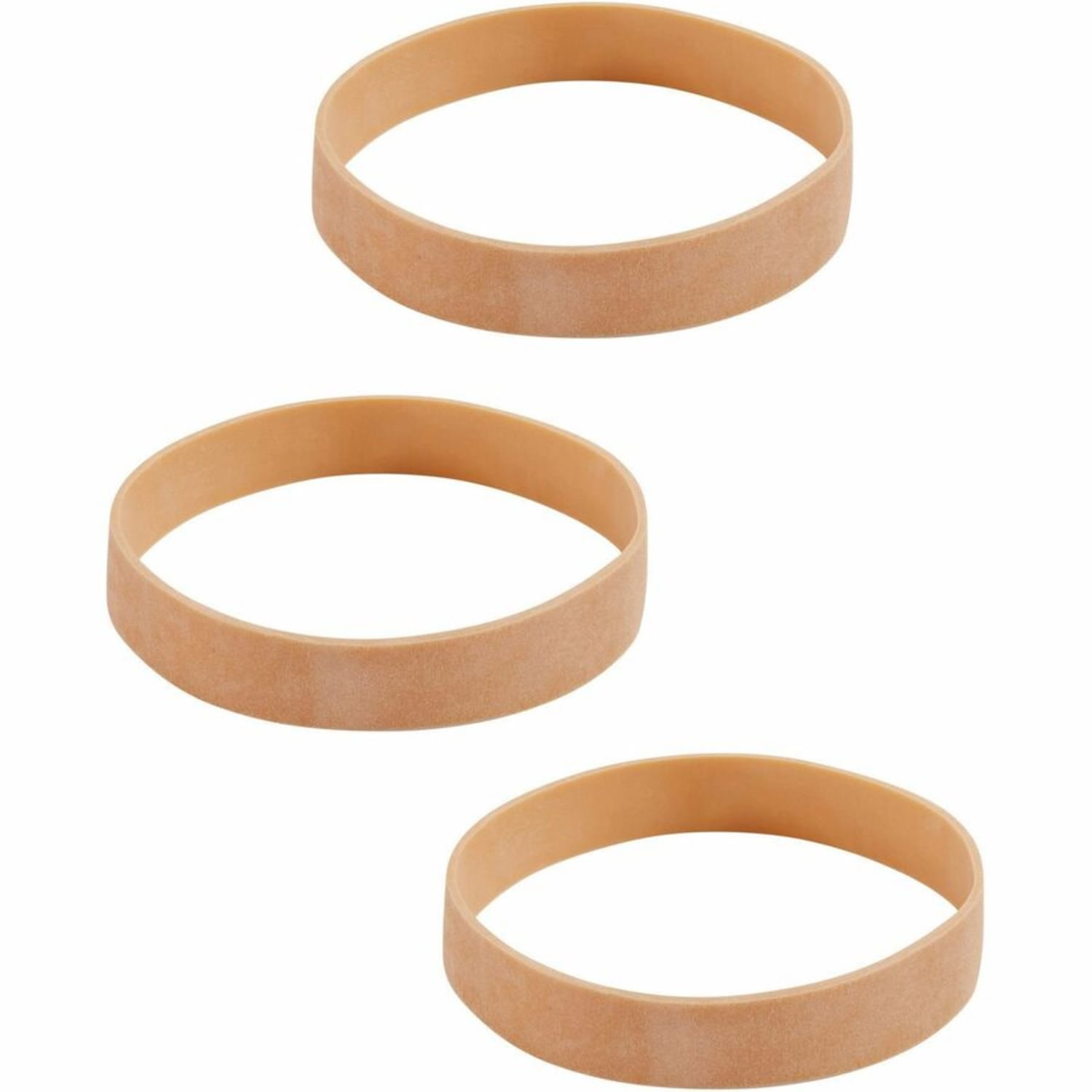 Business Source Quality Rubber Bands - Size: #105 - 5in Length x 0.6in Width - Sustainable - Rubber - Crepe - 60 / Pack - Image 4
