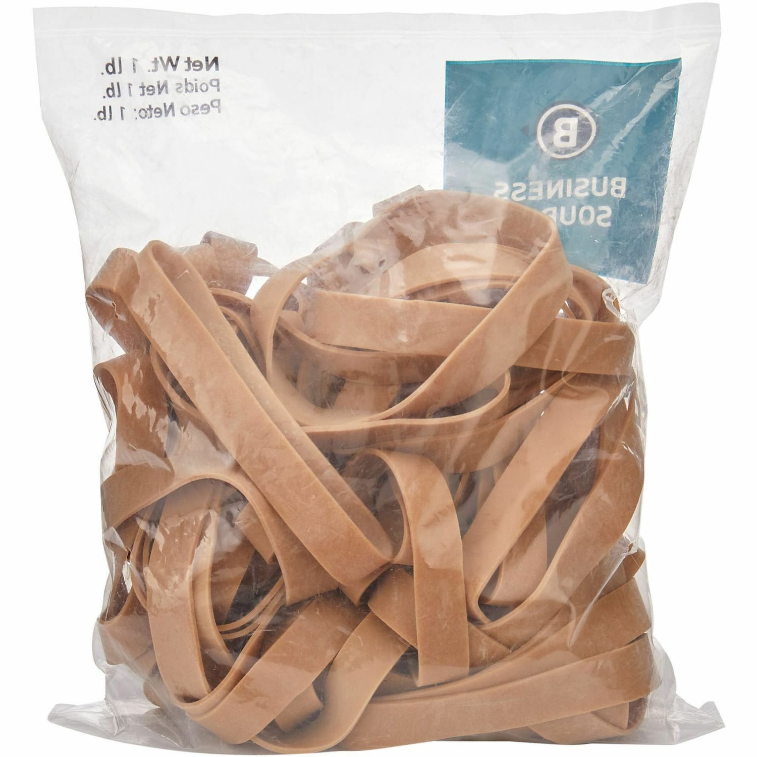 Business Source Quality Rubber Bands - Size: #105 - 5in Length x 0.6in Width - Sustainable - Rubber - Crepe - 60 / Pack - Image 5