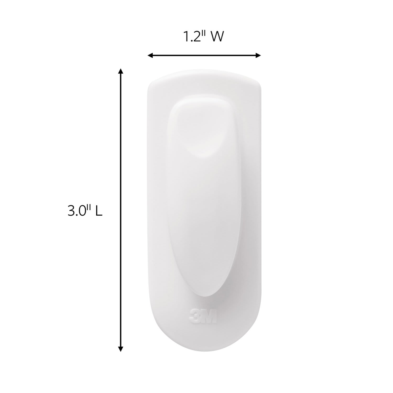 Command Spring Clip, 1 Clip, 2 White Adhesive Strips, Damage Free Hanging Picture Hangers, No Tools Wall Hanging Strips For Living Spaces - Image 4