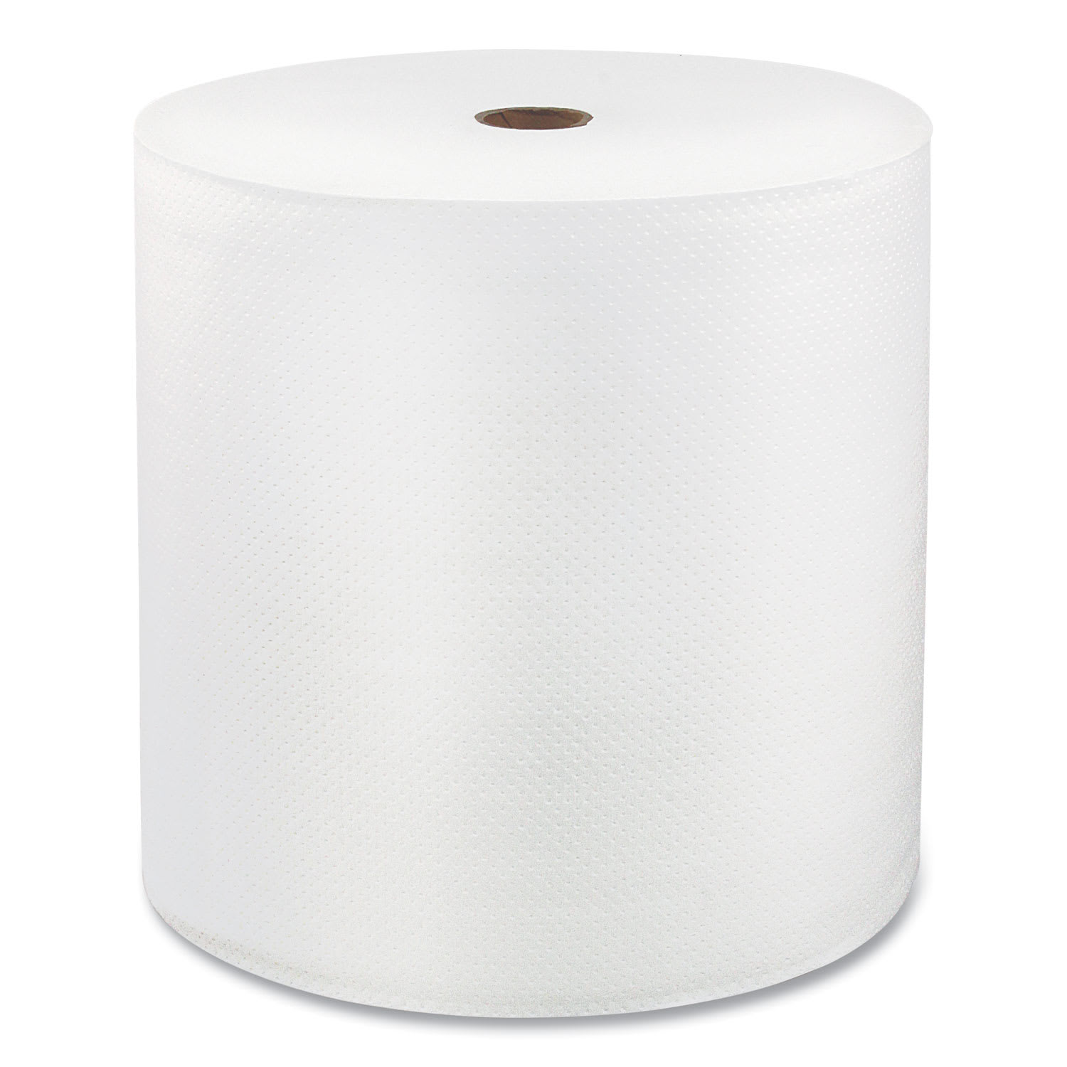 LoCor Hard Wound Roll Towel, TAD, 1-Ply, 7in x 700 ft, White, 6 Rolls/Carton - Image 3