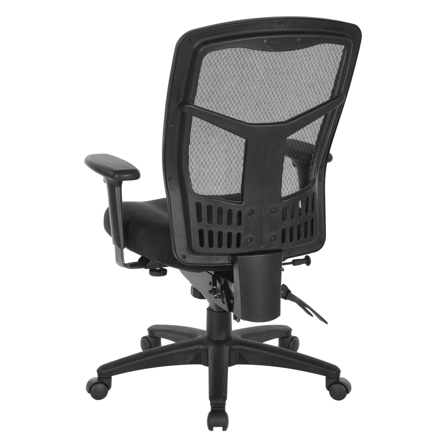 Office Star ProGrid Fabric High-Back Adjustable Chair, Black - Image 5
