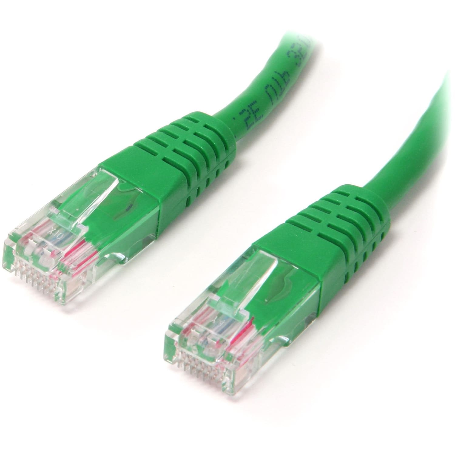 StarTech.com 10 ft Green Molded Cat5e UTP Patch Cable  - 10ft Cat5e Patch Cable - 10ft Cat 5e Patch Cable - M45PATCH10GN - Image 4