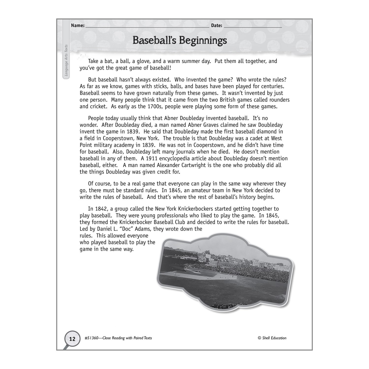 Shell Education Close Reading With Paired Texts, Grade 4 - Image 5