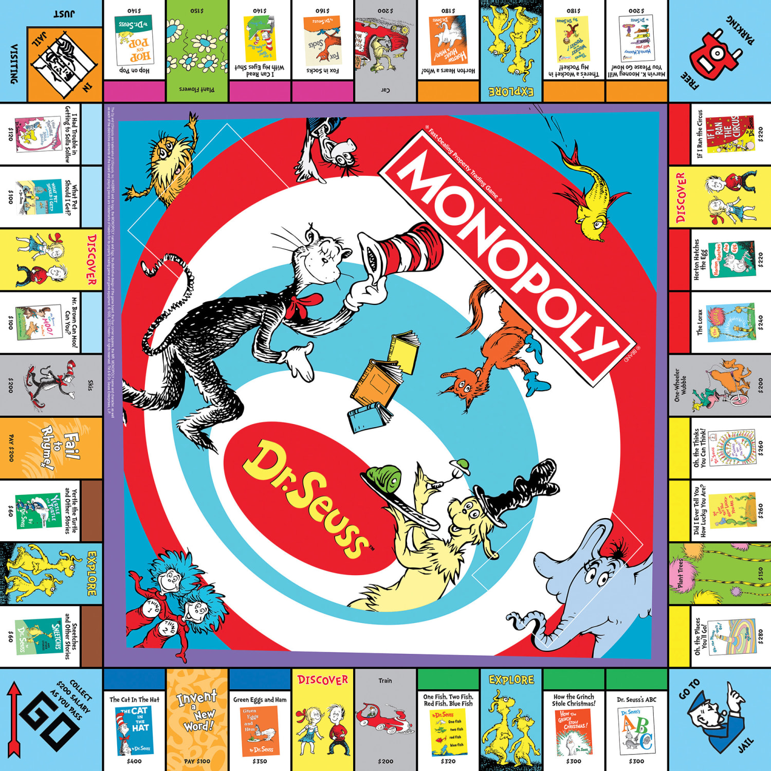 USAopoly Monopoly: Dr. Seuss - Image 6