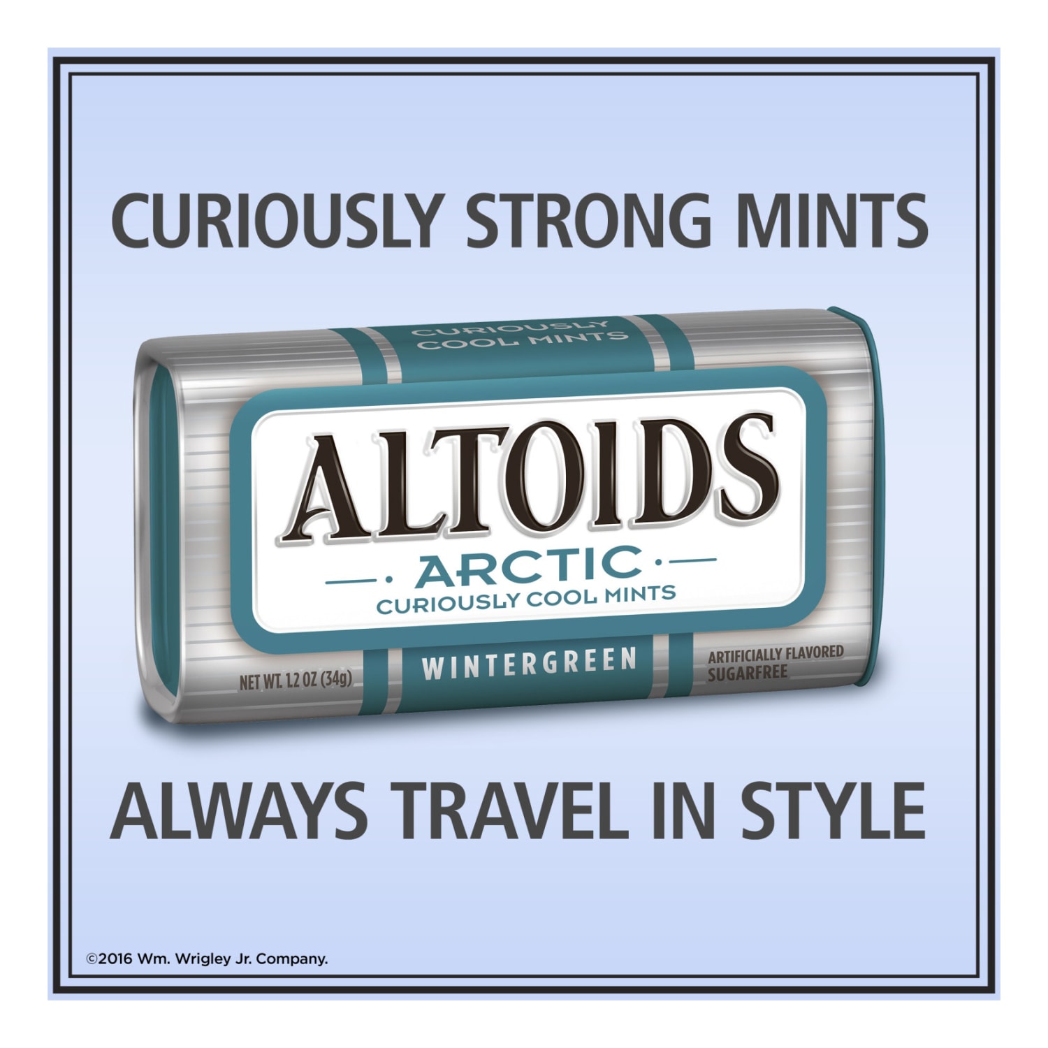 Altoids Curiously Strong Mints, Arctic Wintergreen, 1.2 Oz, Pack Of 8 Tins - Image 4
