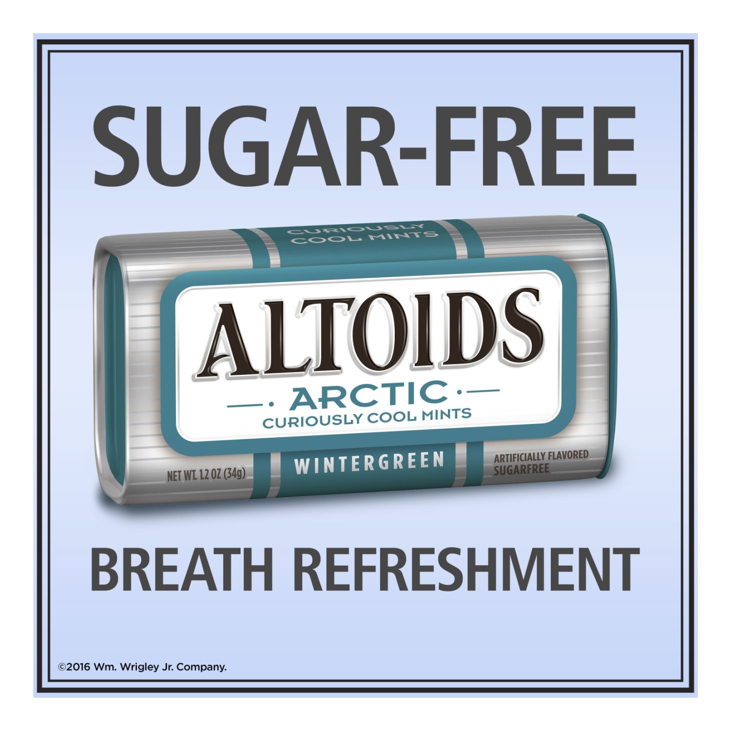 Altoids Curiously Strong Mints, Arctic Wintergreen, 1.2 Oz, Pack Of 8 Tins - Image 5