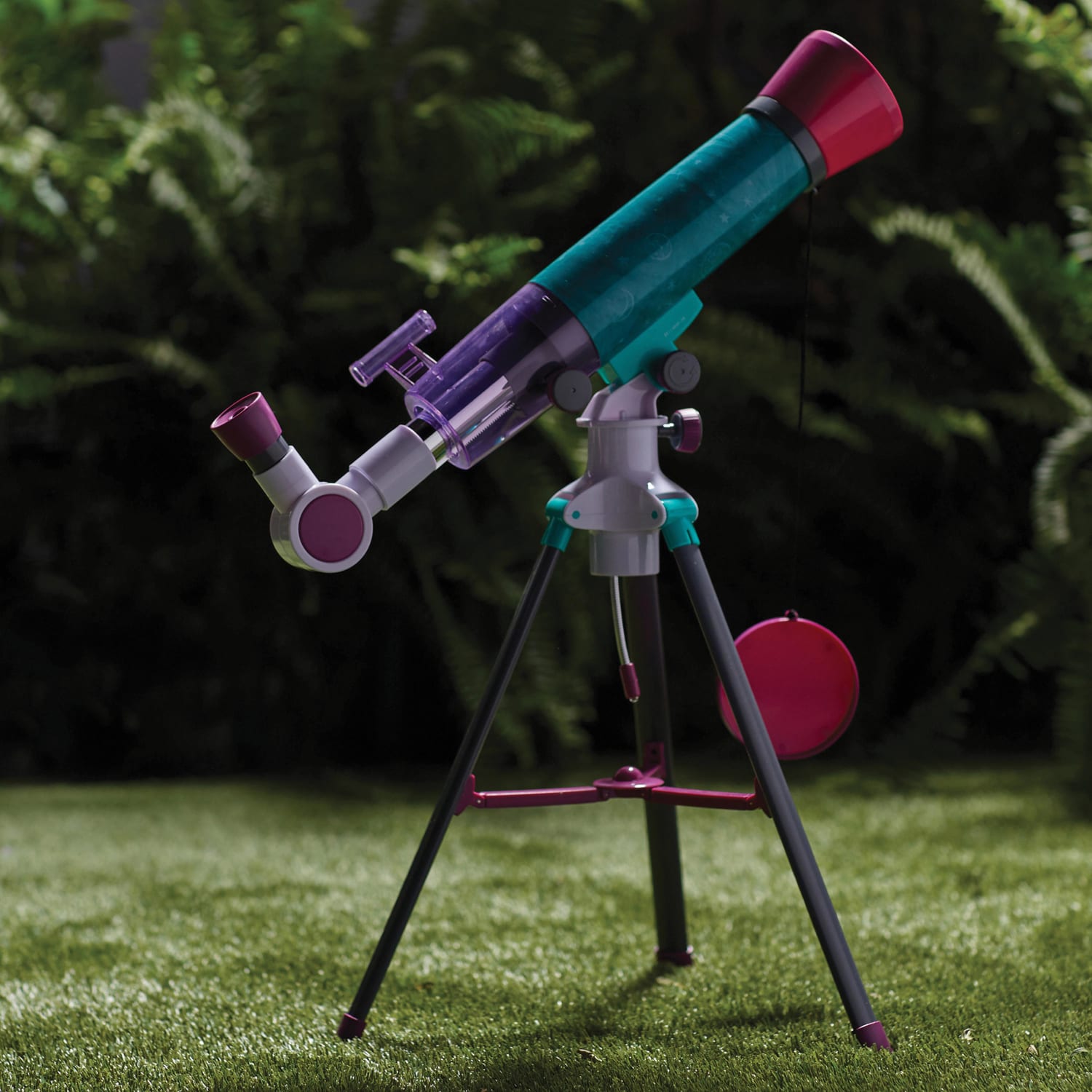 Educational Insights Nancy B"s Science Club MoonScope 4 mm/20 mm Telescope With Sky Gazers Activity Journal, 19 1/4inH x 9inW x 4 1/4inD, EI-5351 - Image 3