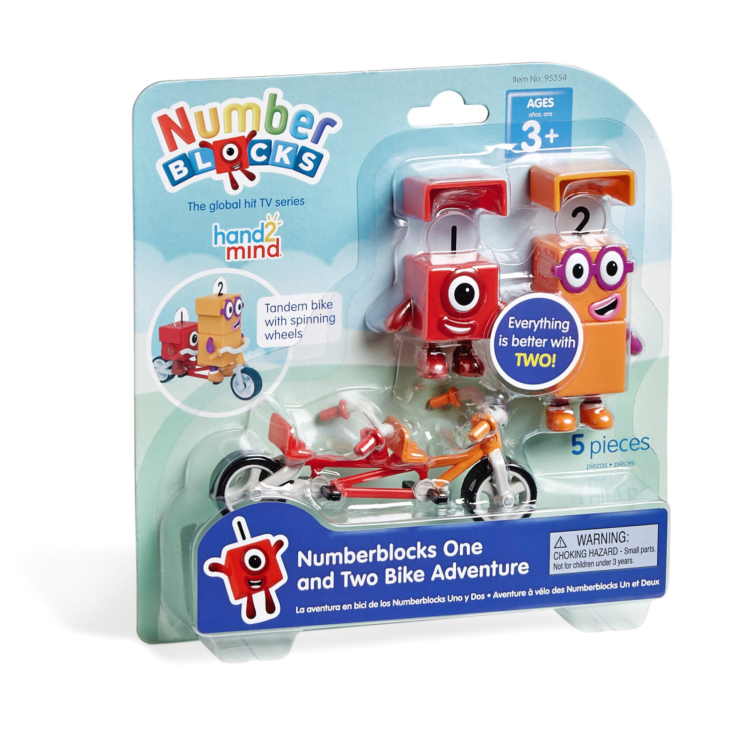 Hand2mind Numberblocks One And Two Bike Adventure - Image 3