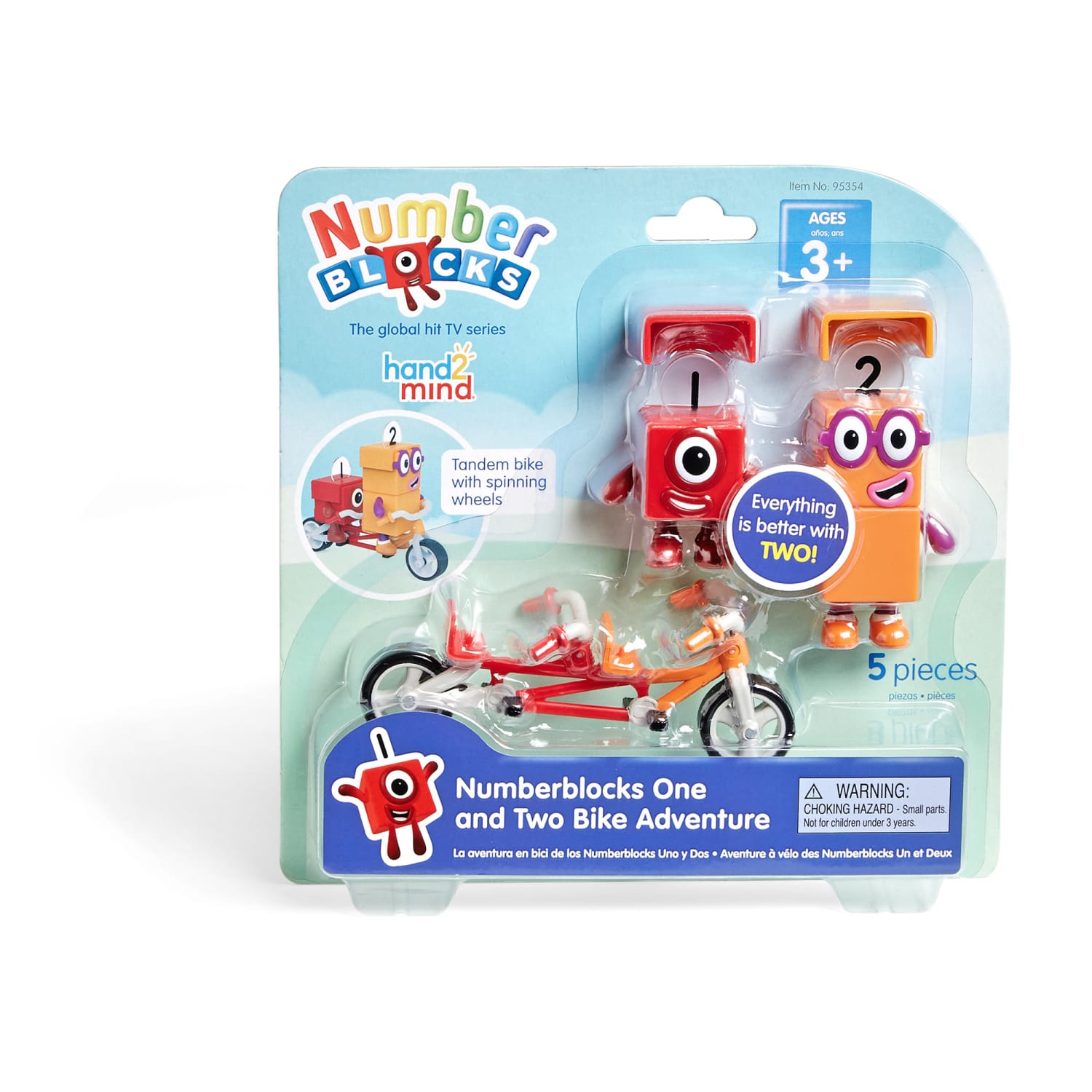 Hand2mind Numberblocks One And Two Bike Adventure - Image 4