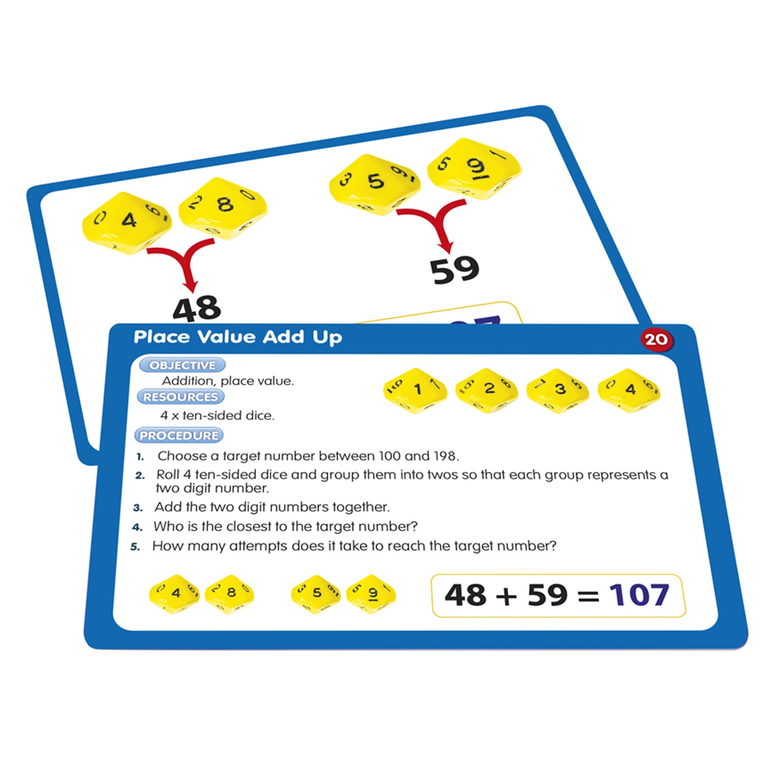 Junior Learning 50 Dice Activities - Image 4