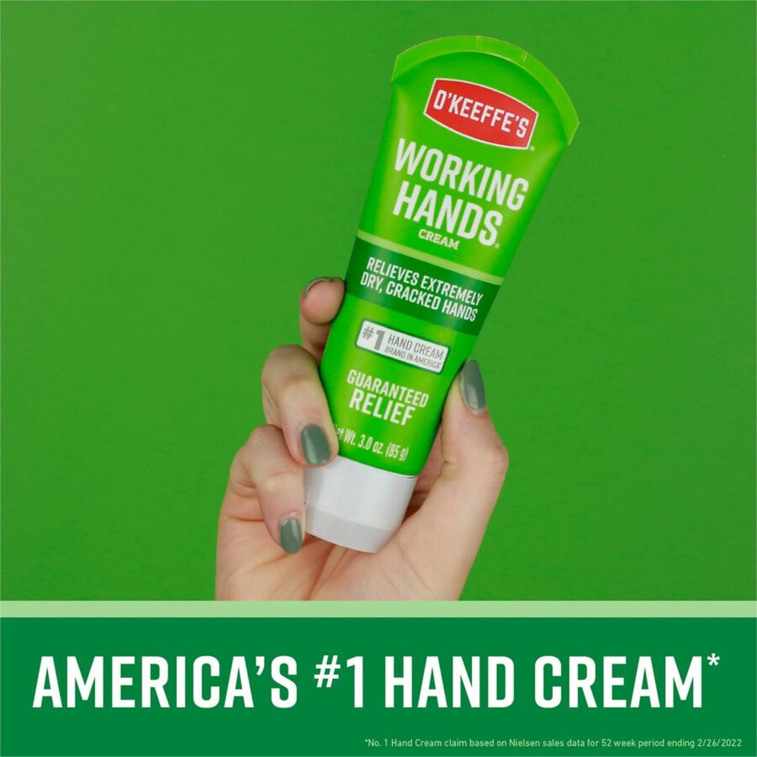 O-Keeffes Working Hands Hand Cream - Cream - 3 fl oz - For Dry Skin - Applicable on Hand - Cracked/Scaly Skin - Moisturising, Hypoallergenic - 1 Each - Image 4