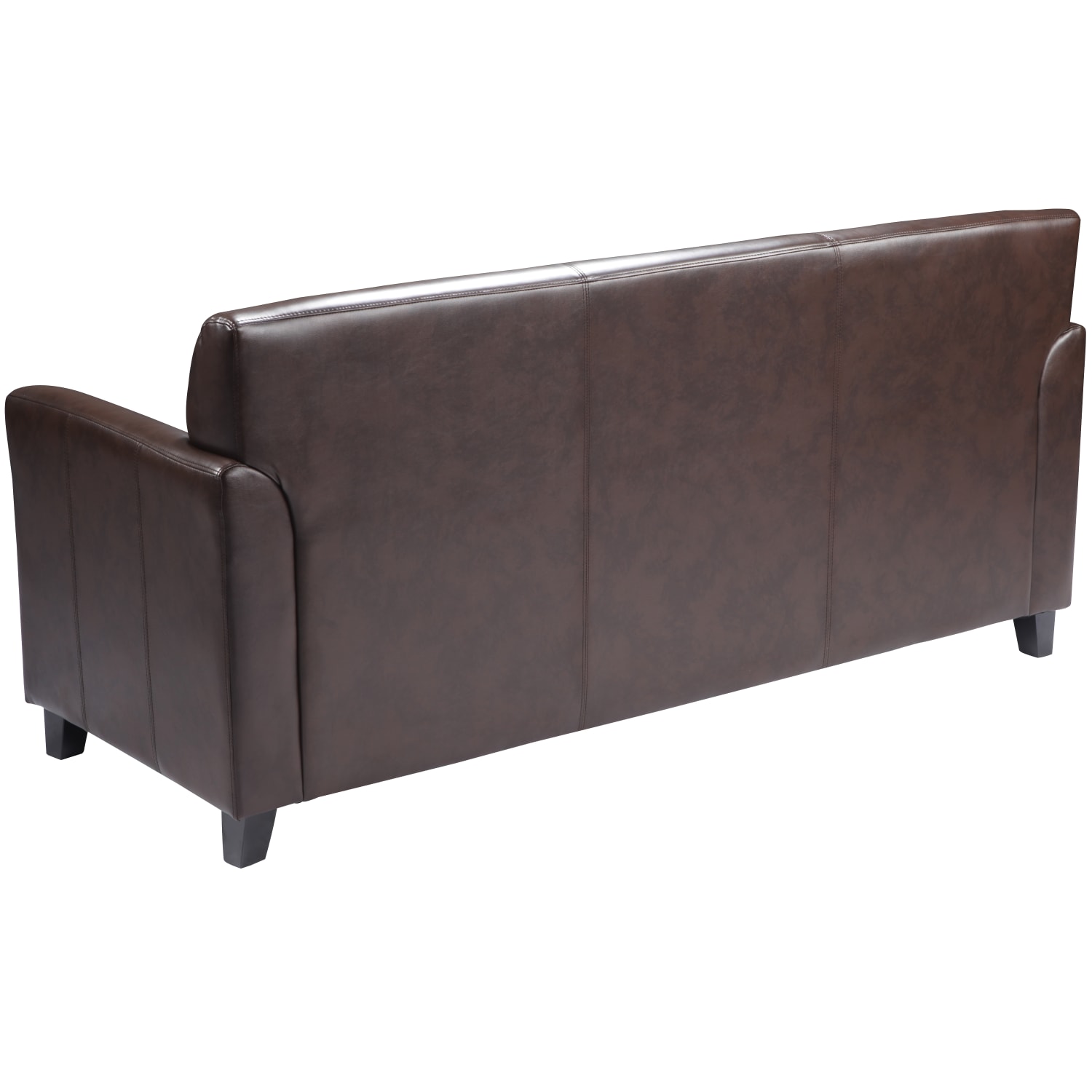 Flash Furniture Hercules Diplomat Bonded LeatherSoft™ Sofa, Brown - Image 6