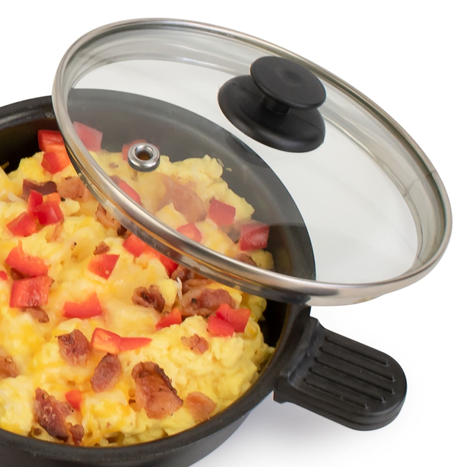 Nostalgia MSK5YW MyMini Personal Electric Skillet, Yellow - Image 5