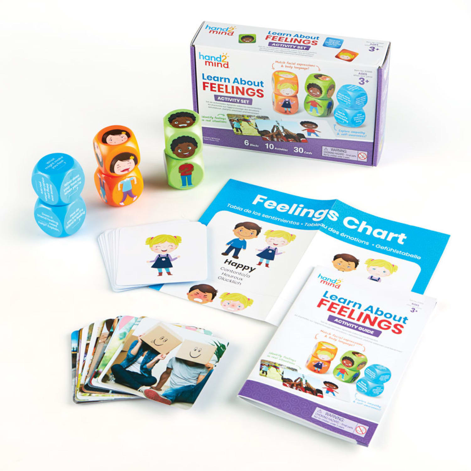 Hand2Mind Learn About Feelings Activity Set - Image 3
