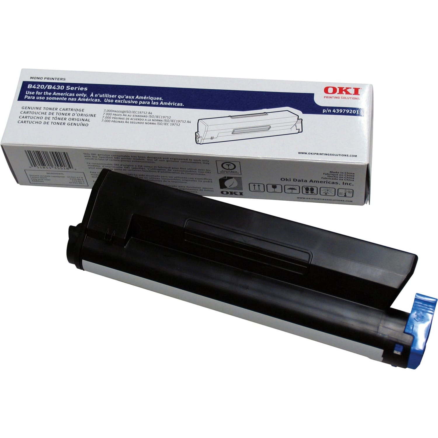 OKI 43979201 Black High Yield Toner Cartridge - Image 4