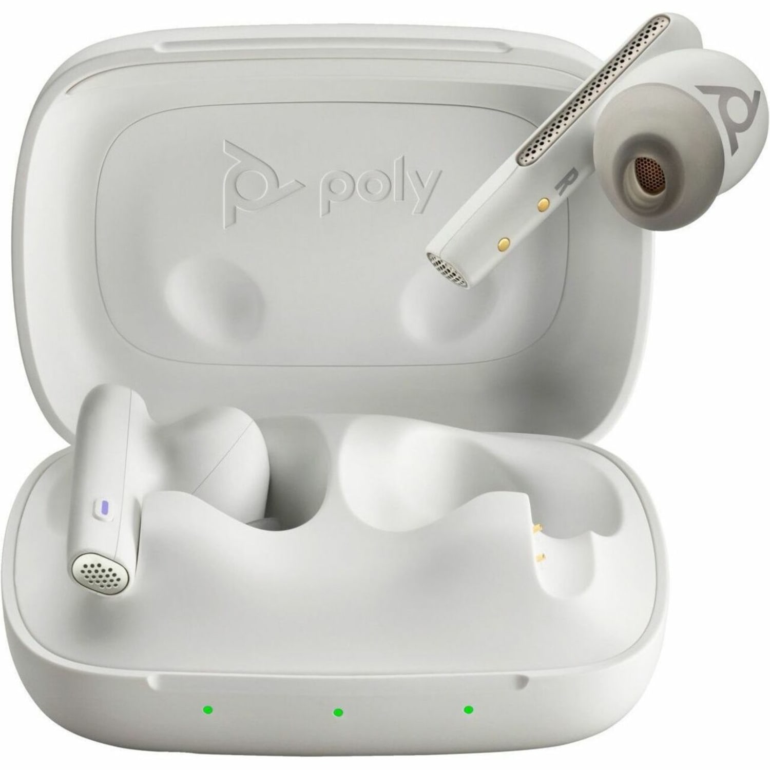 Poly True Wireless Earbuds For Work And Life - Stereo, Mono - True Wireless - Bluetooth - 98.4 ft - 20 Hz to 20 kHz - 7Y8L6AA