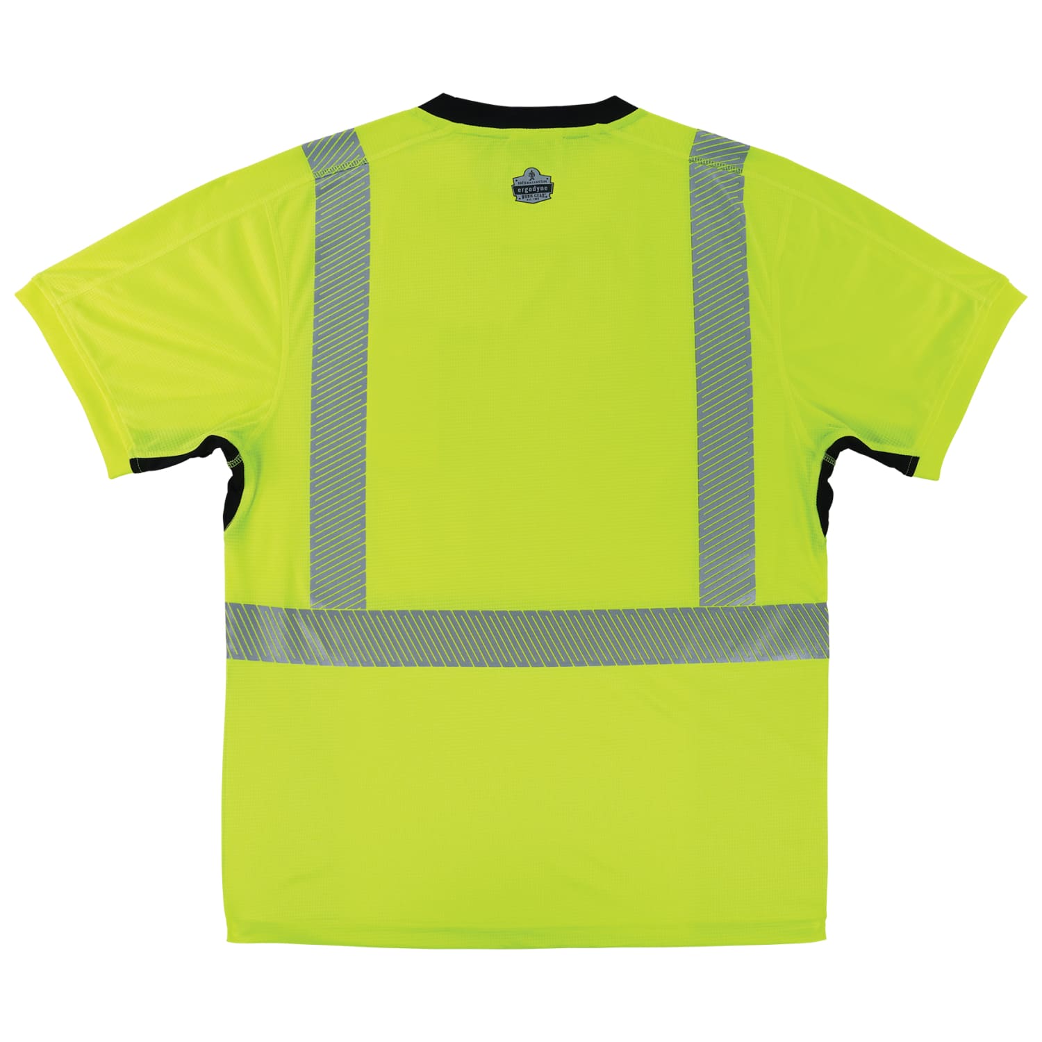 Ergodyne GloWear 8283BK Lightweight Performance Hi-Vis T-Shirt, Small, Lime - Image 3