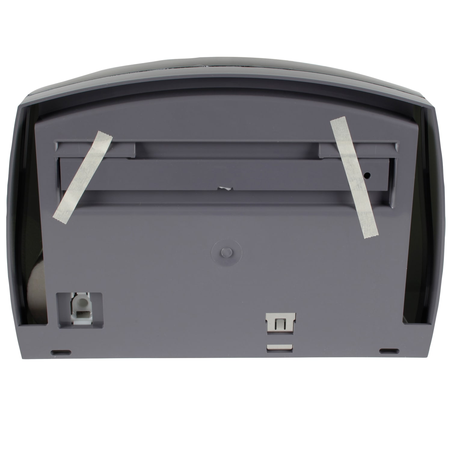 Scott Coreless JRT Bath Tissue Dispenser, 9-3/4in x 14-5/8in, Smoke Gray - Image 3