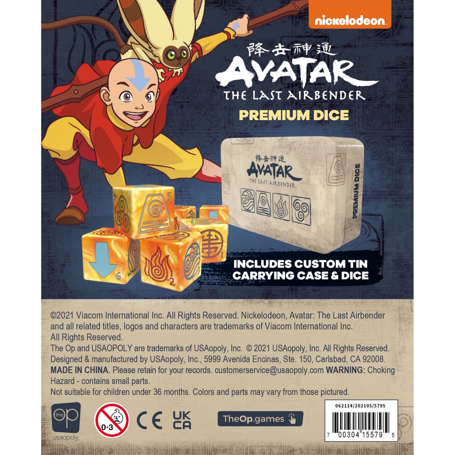 USAopoly Avatar The Last Airbender Premium Dice Set - Image 5