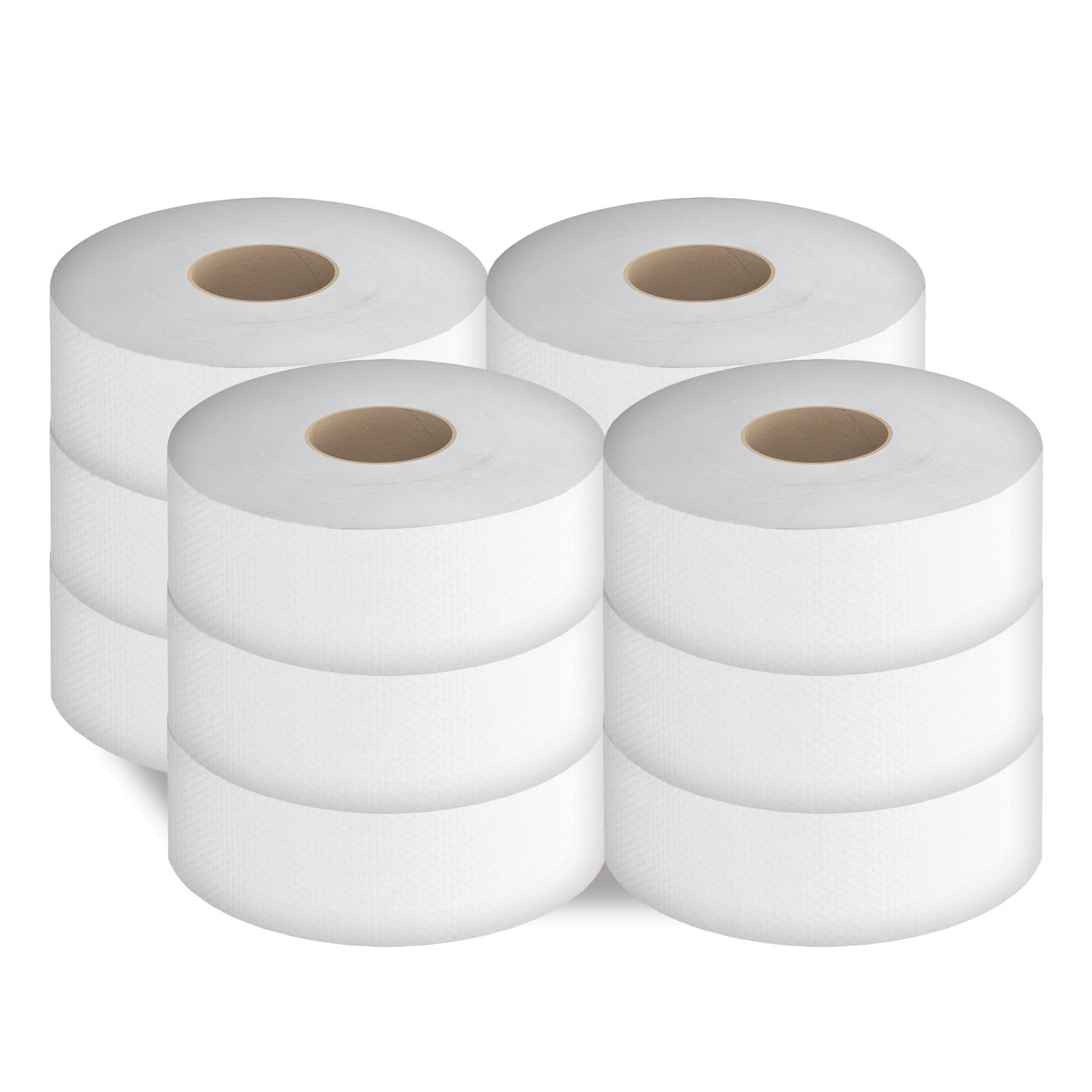 Cascades PRO Select Jumbo Bath Tissue, Septic Safe, 2-Ply, White, 3.3in x 750 ft, 12/Carton - Image 5