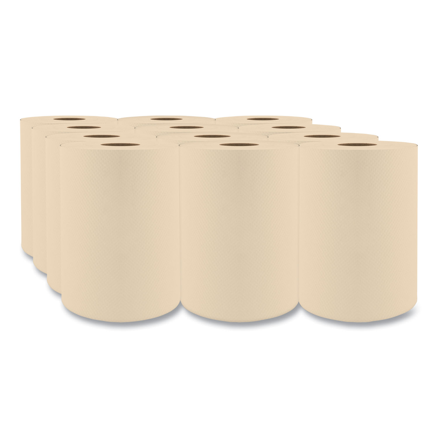 Cascades PRO Select Hardwound Roll Towels, 1-Ply, 7.88in x 350 ft, Natural, 12 Rolls/Carton - Image 5