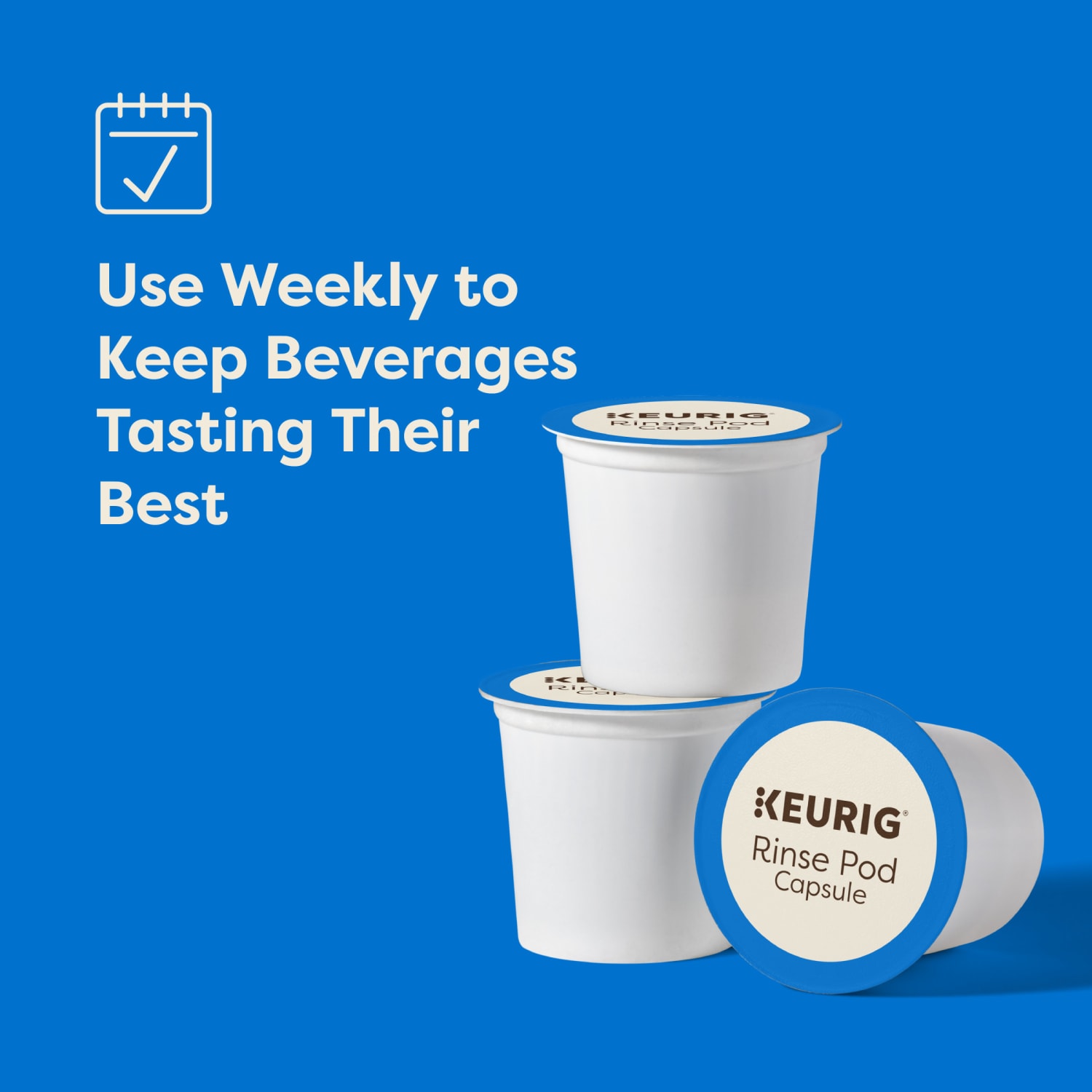 Keurig Care Rinse Pods, 0.1 Oz, Total Qty 10 - Image 5